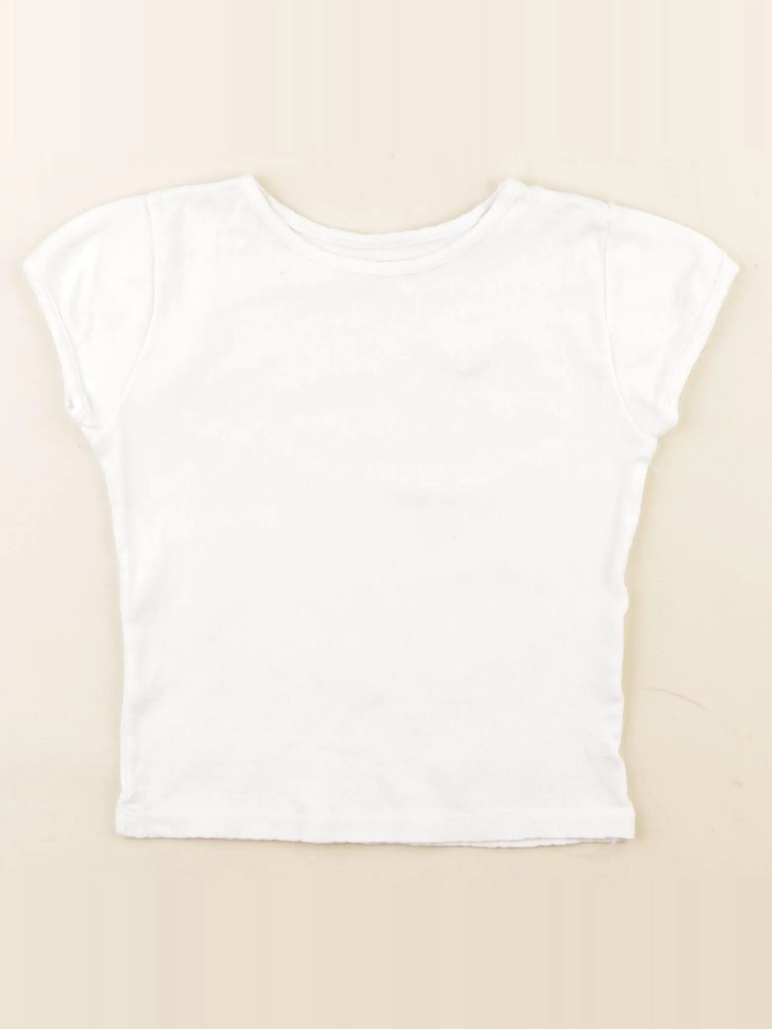 Monoprix - tee-shirt blanc - 2/3 ans