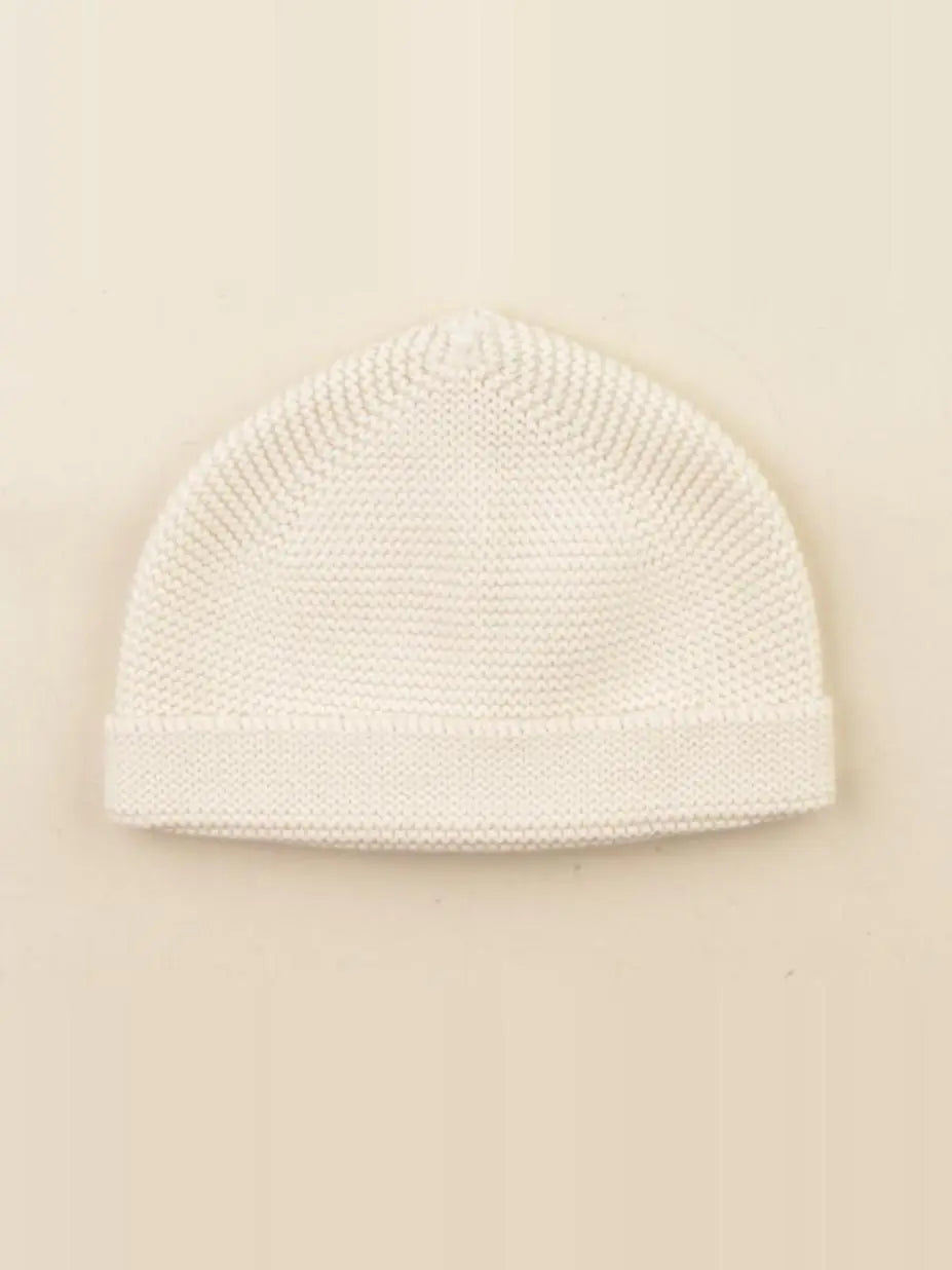 Petit Bateau - bonnet beige - 0/2 mois