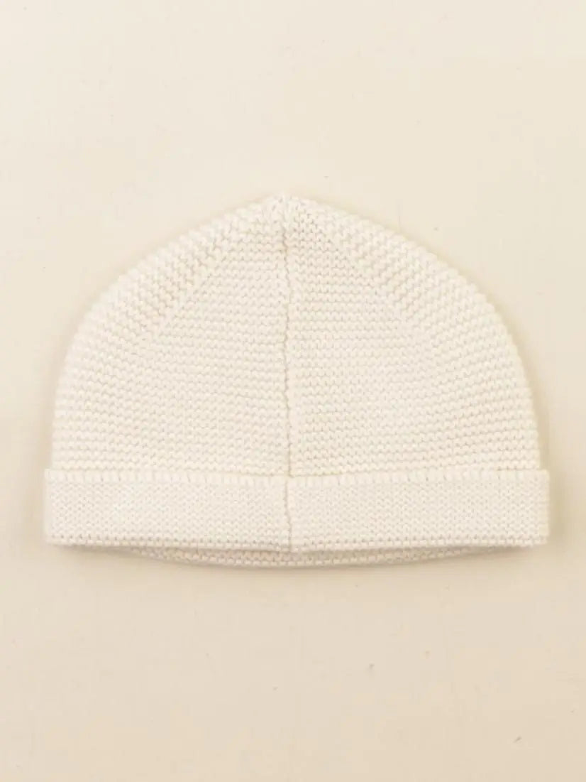 Petit Bateau - bonnet beige - 0/2 mois