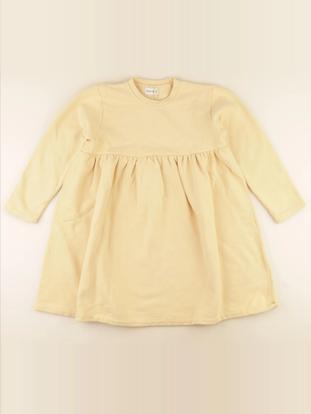 Poudre Organic - robe jaune - 10 ans