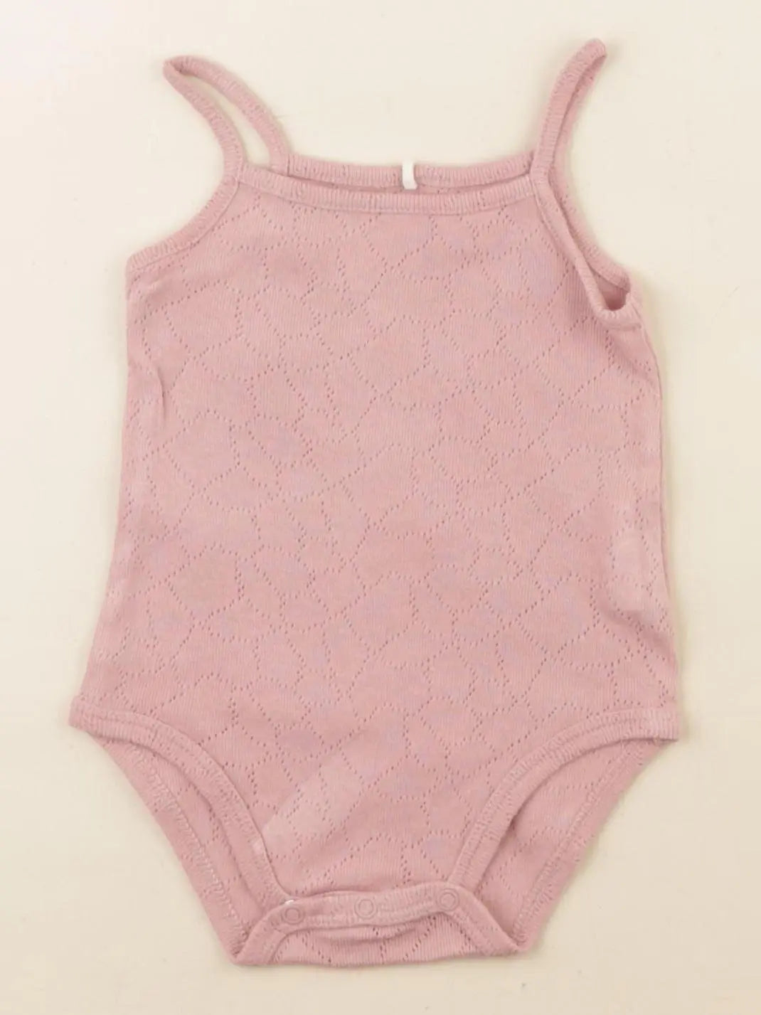 Play Up - body rose - 6 mois