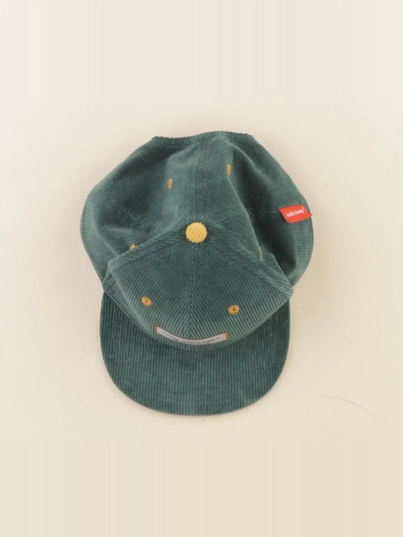 Hello Hossy - casquette vert - 6/10 ans