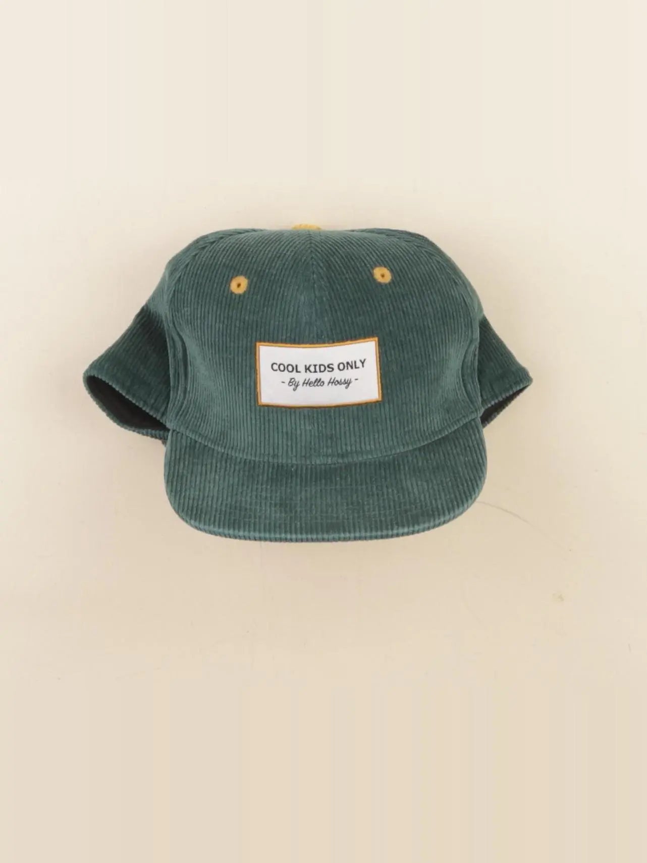 Hello Hossy - casquette vert - 6/10 ans