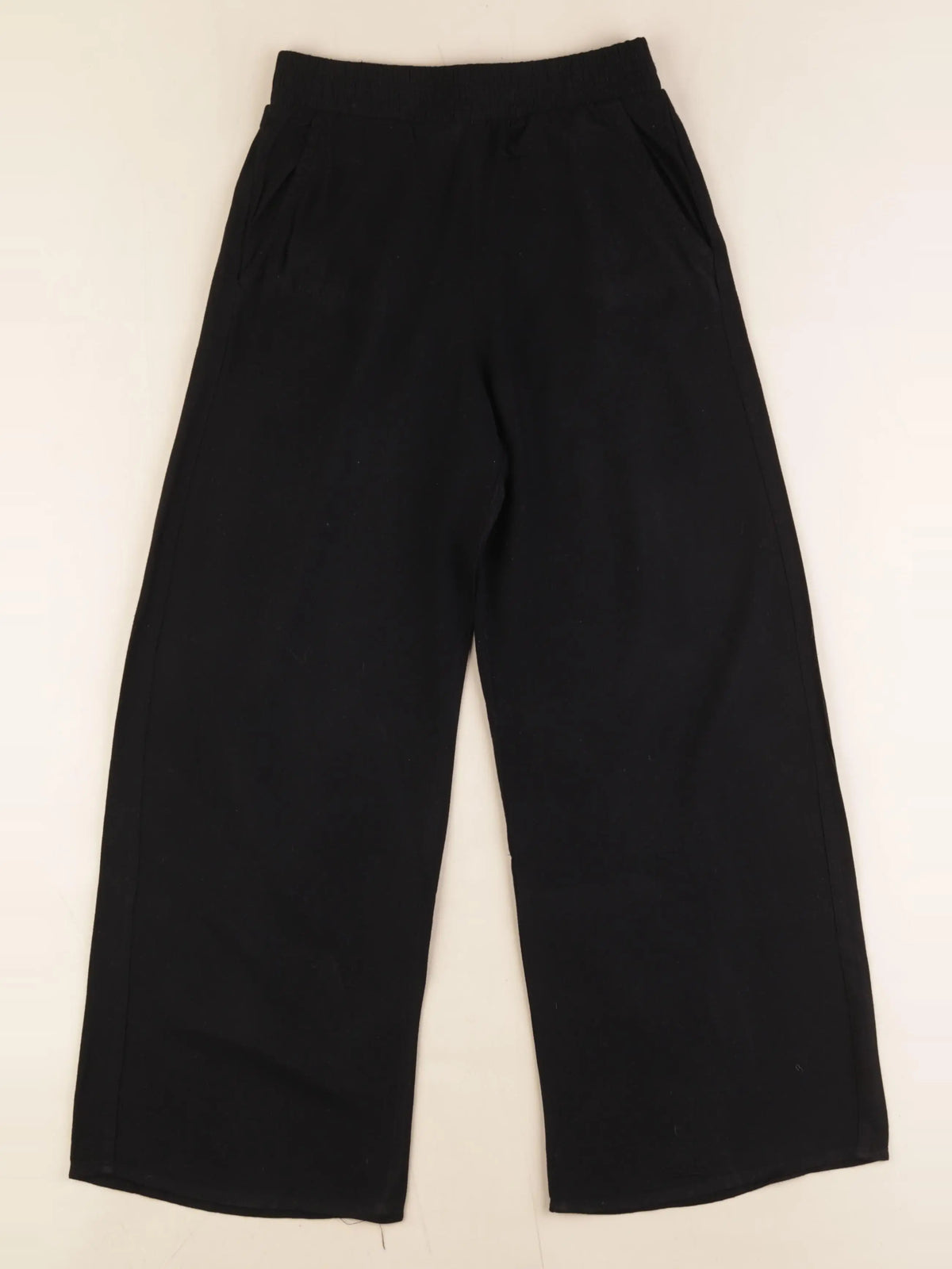 H&M - pantalon noir - 8/9 ans