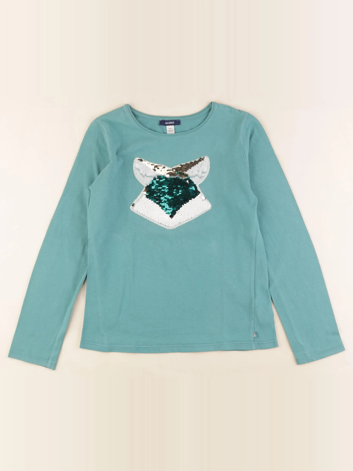 Okaidi - tee-shirt vert - 10 ans