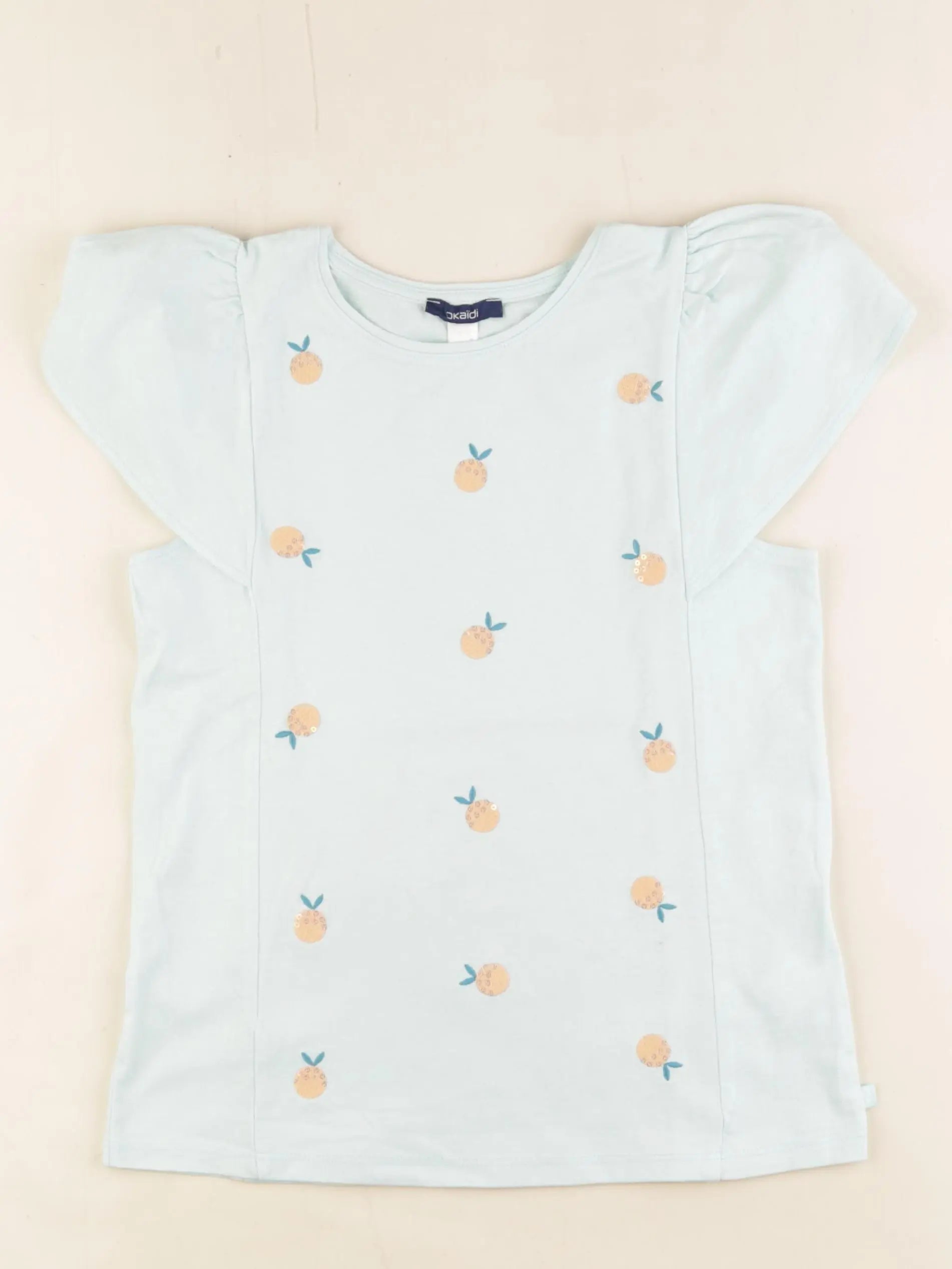 Okaidi - tee-shirt vert - 10 ans