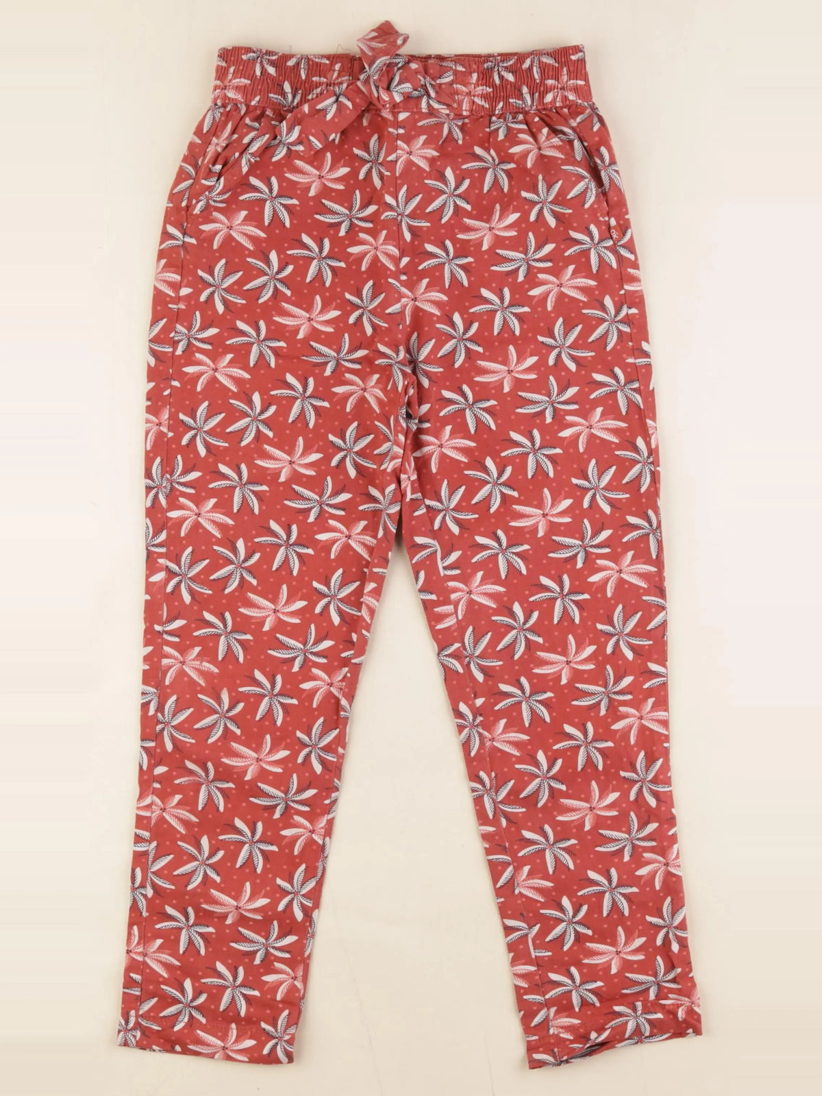 Okaidi - pantalon orange - 8 ans