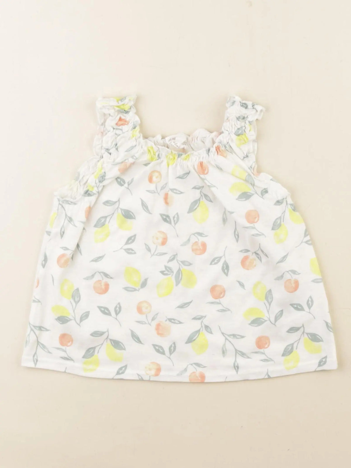 H&M - débardeur multicolore - 6/9 mois