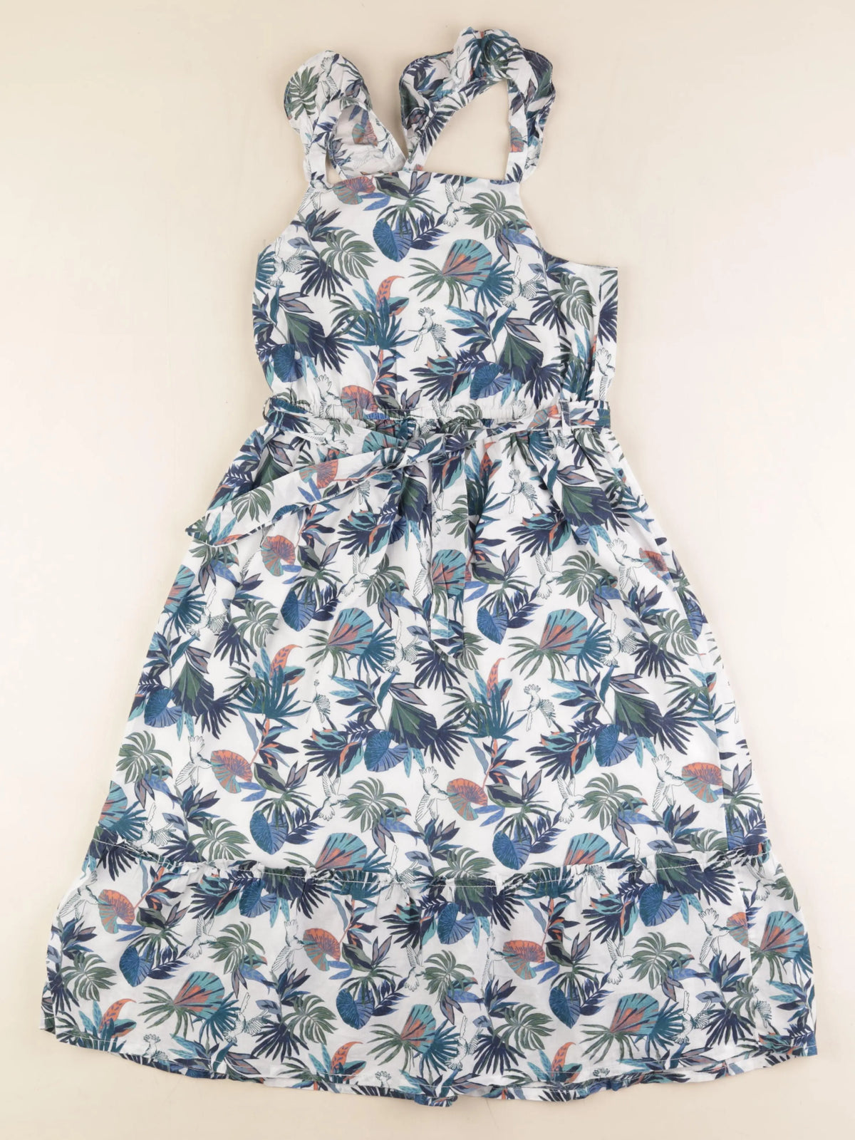 Vertbaudet - robe multicolore - 10 ans