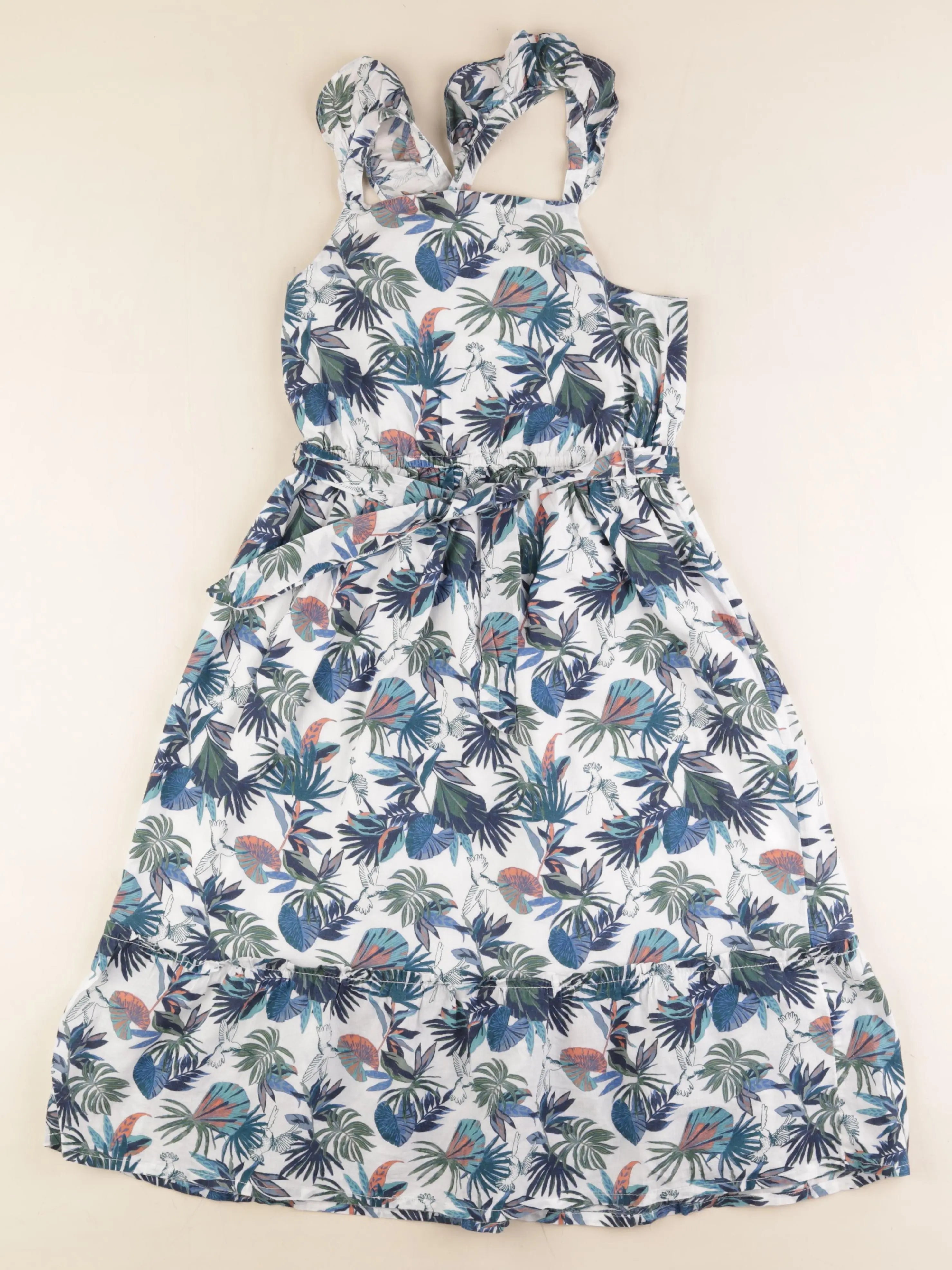 Vertbaudet - robe multicolore - 10 ans