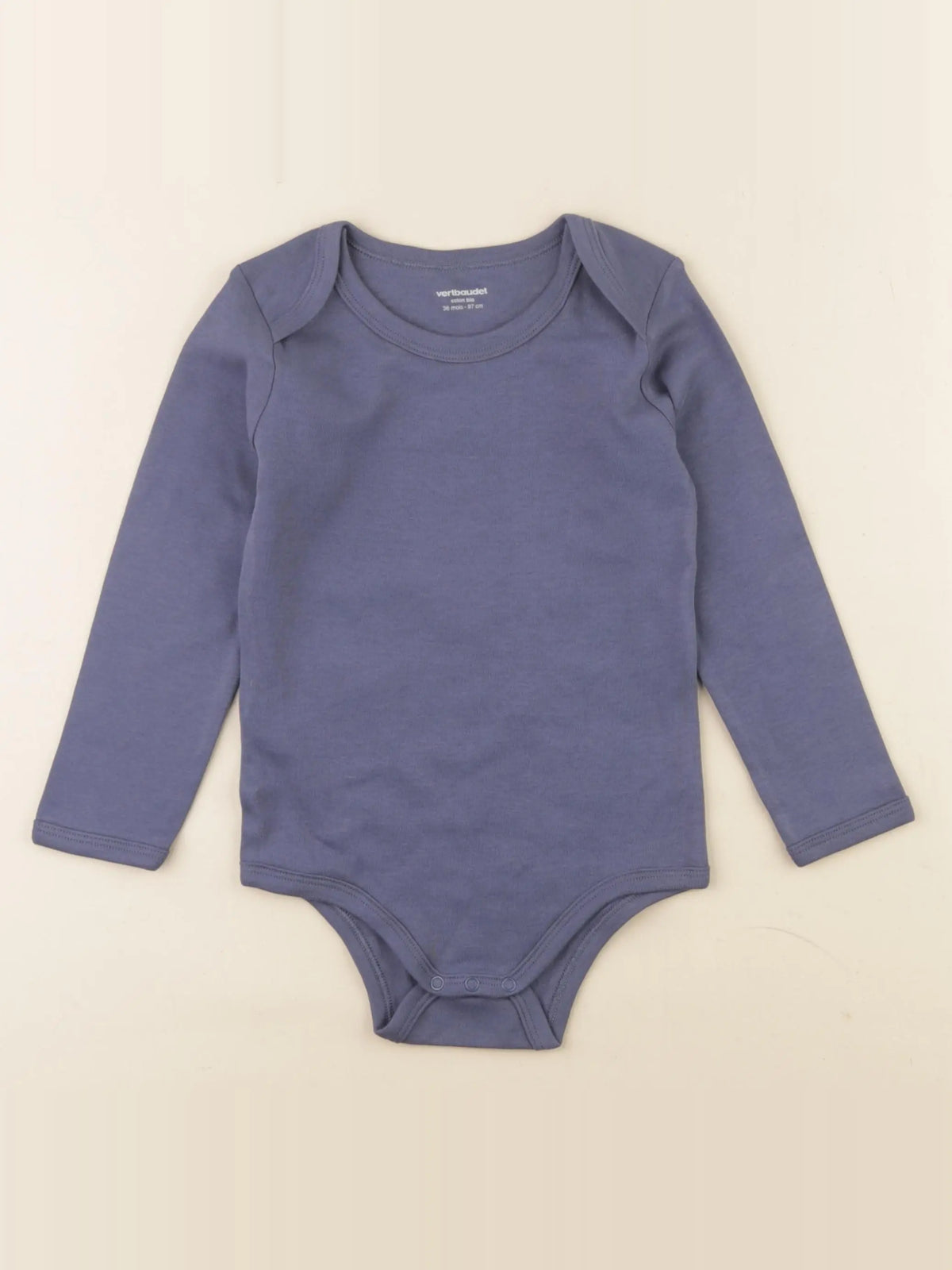 Vertbaudet - body bleu - 36 mois