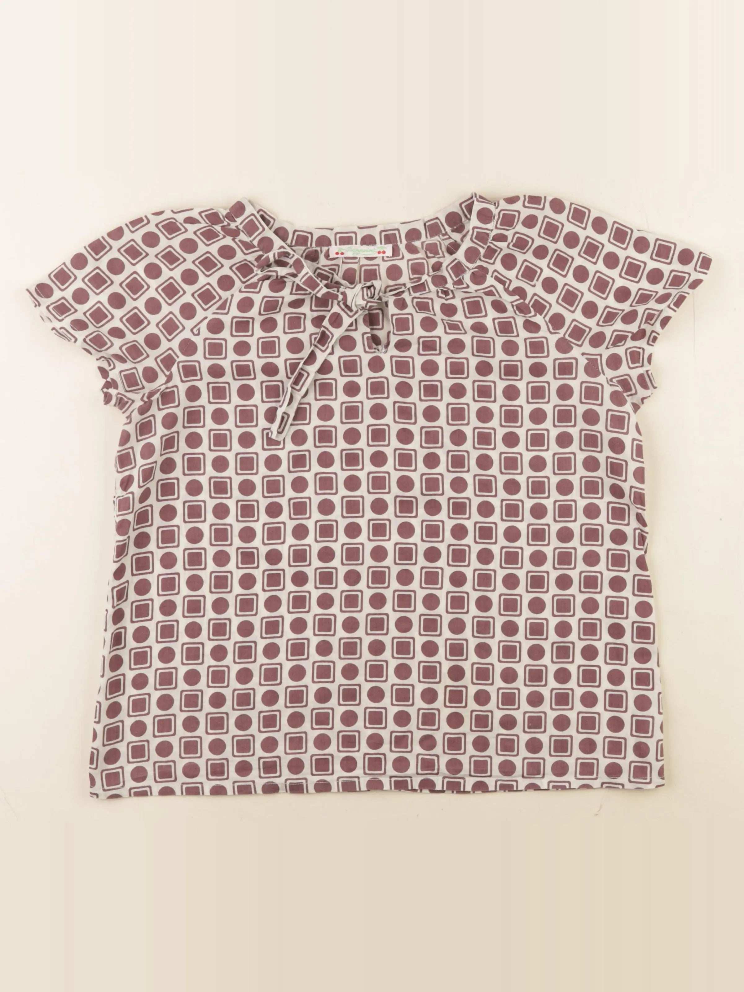 Bonpoint - blouse beige - 8 ans