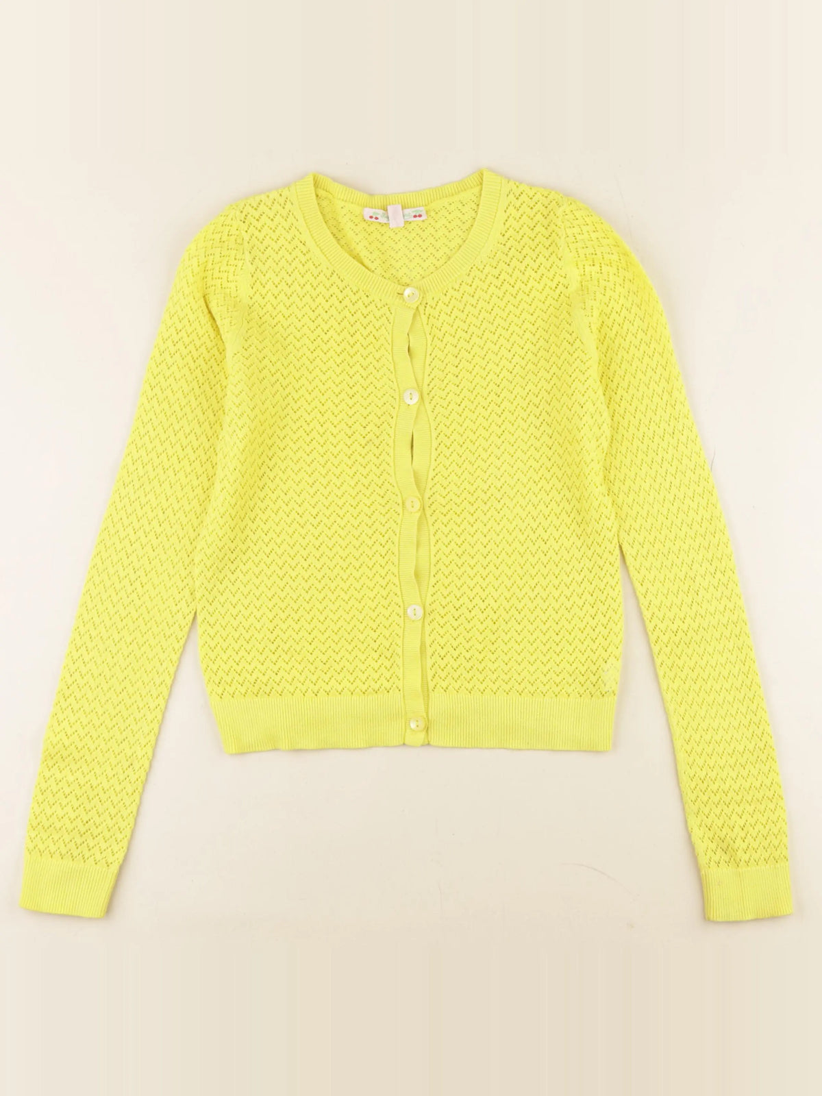 Bonpoint - gilet jaune - 10 ans