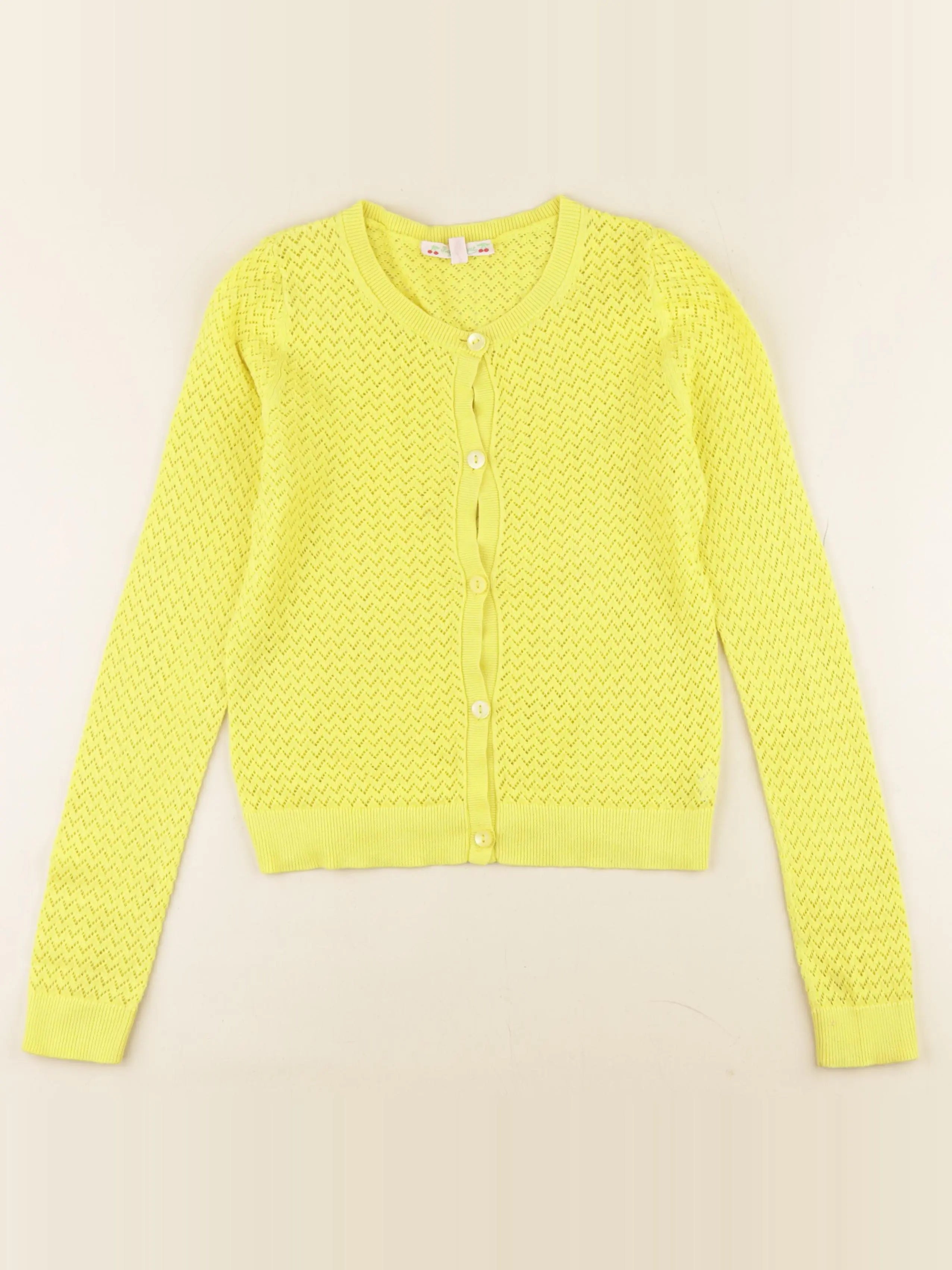 Bonpoint - gilet jaune - 10 ans