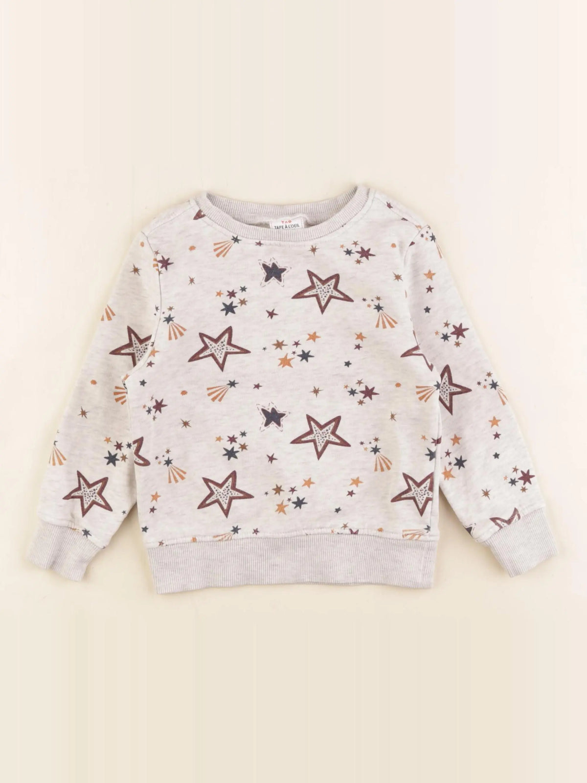 Tape à l'oeil - sweat gris - 2 ans