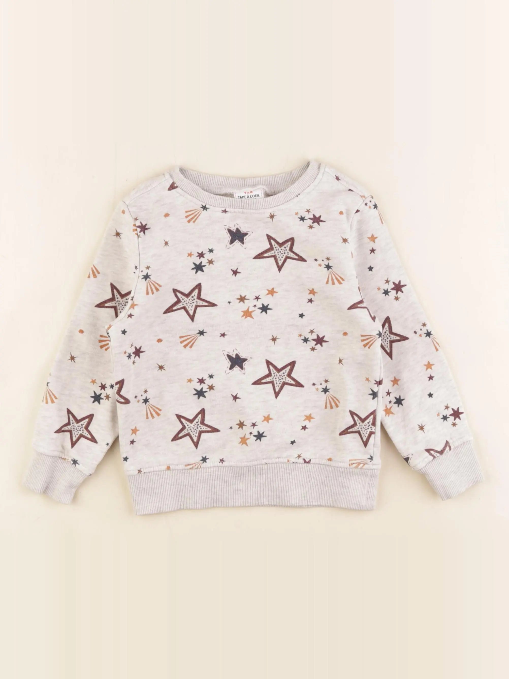 Tape à l'oeil - sweat gris - 2 ans