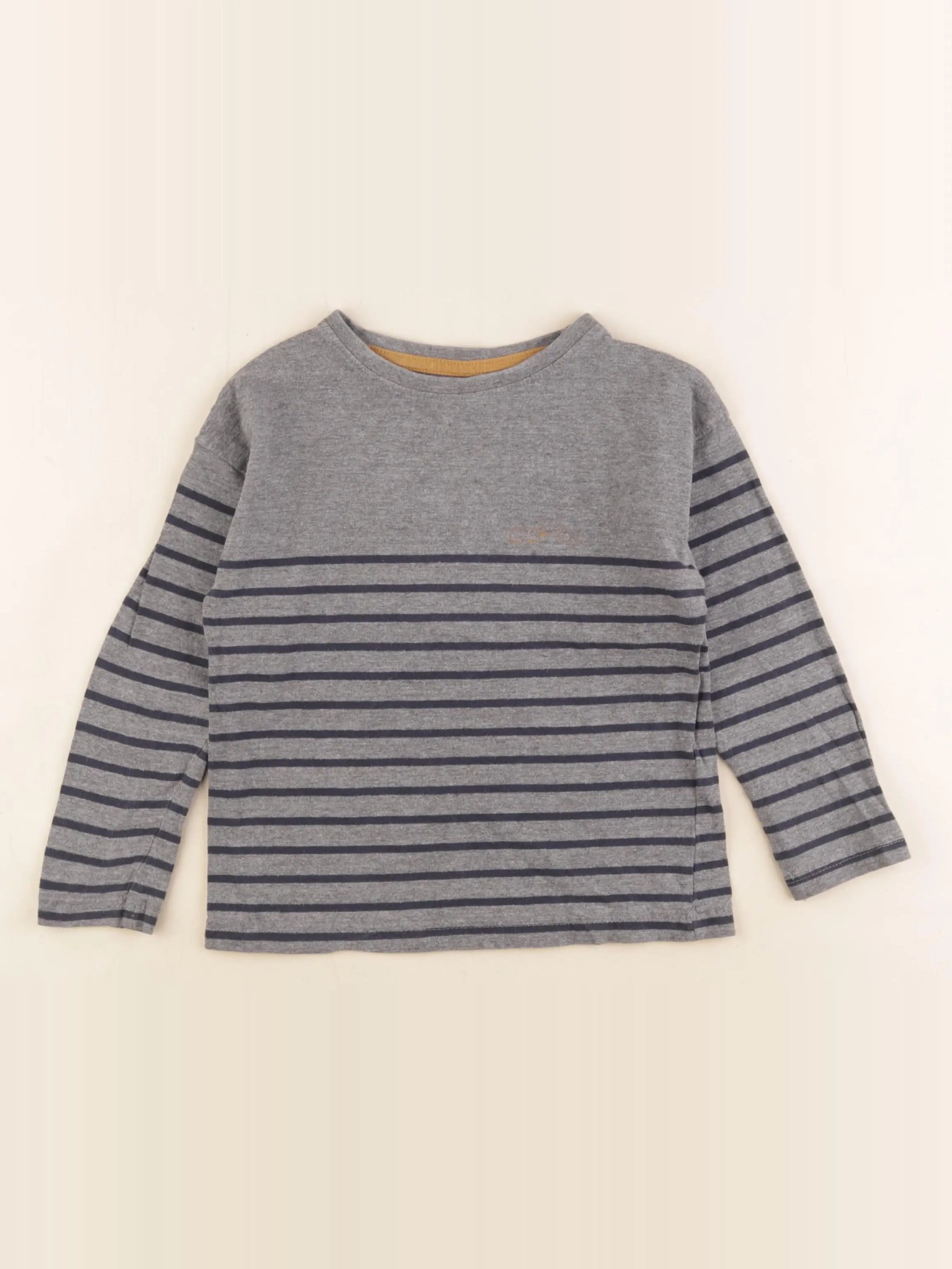 Vertbaudet - tee-shirt gris - 5 ans