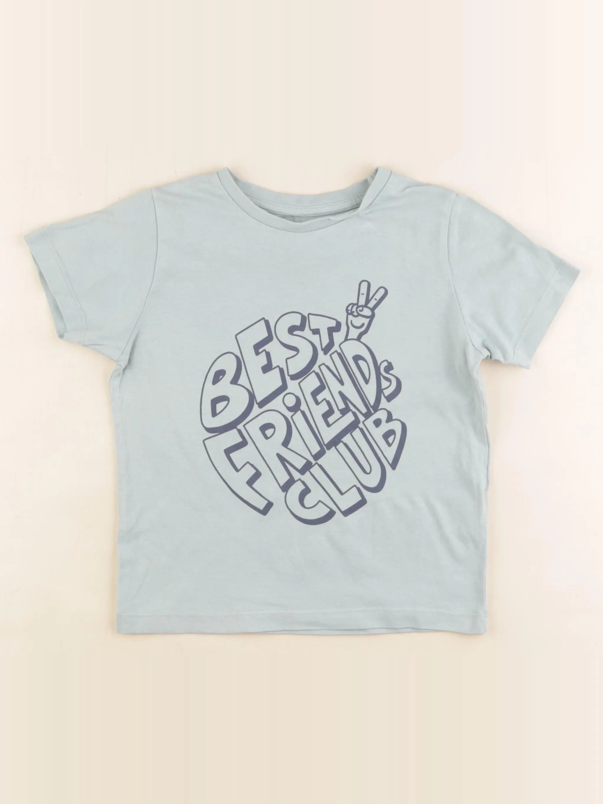 Vertbaudet - tee-shirt vert - 5 ans