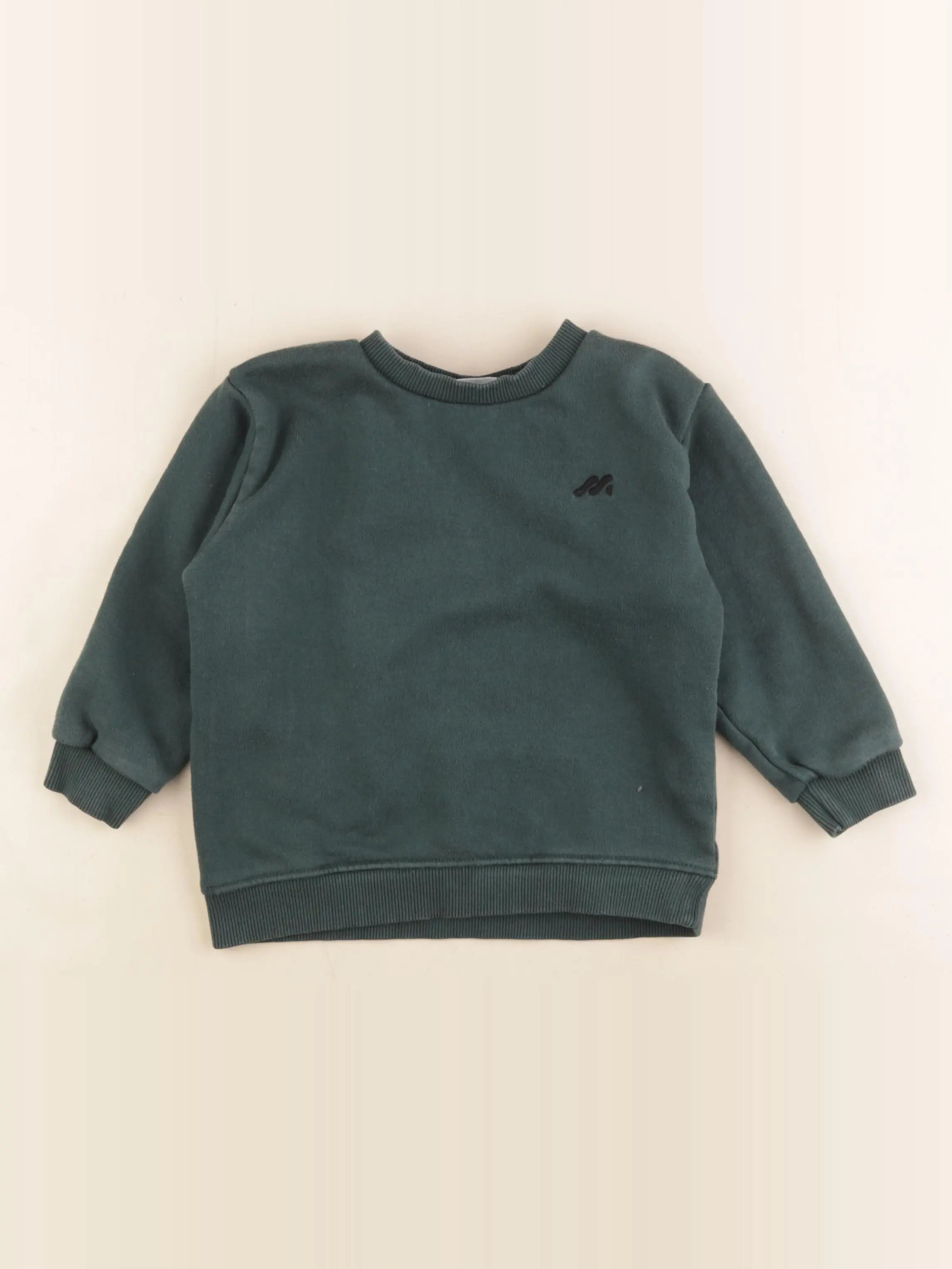 Zara - sweat vert - 3 ans