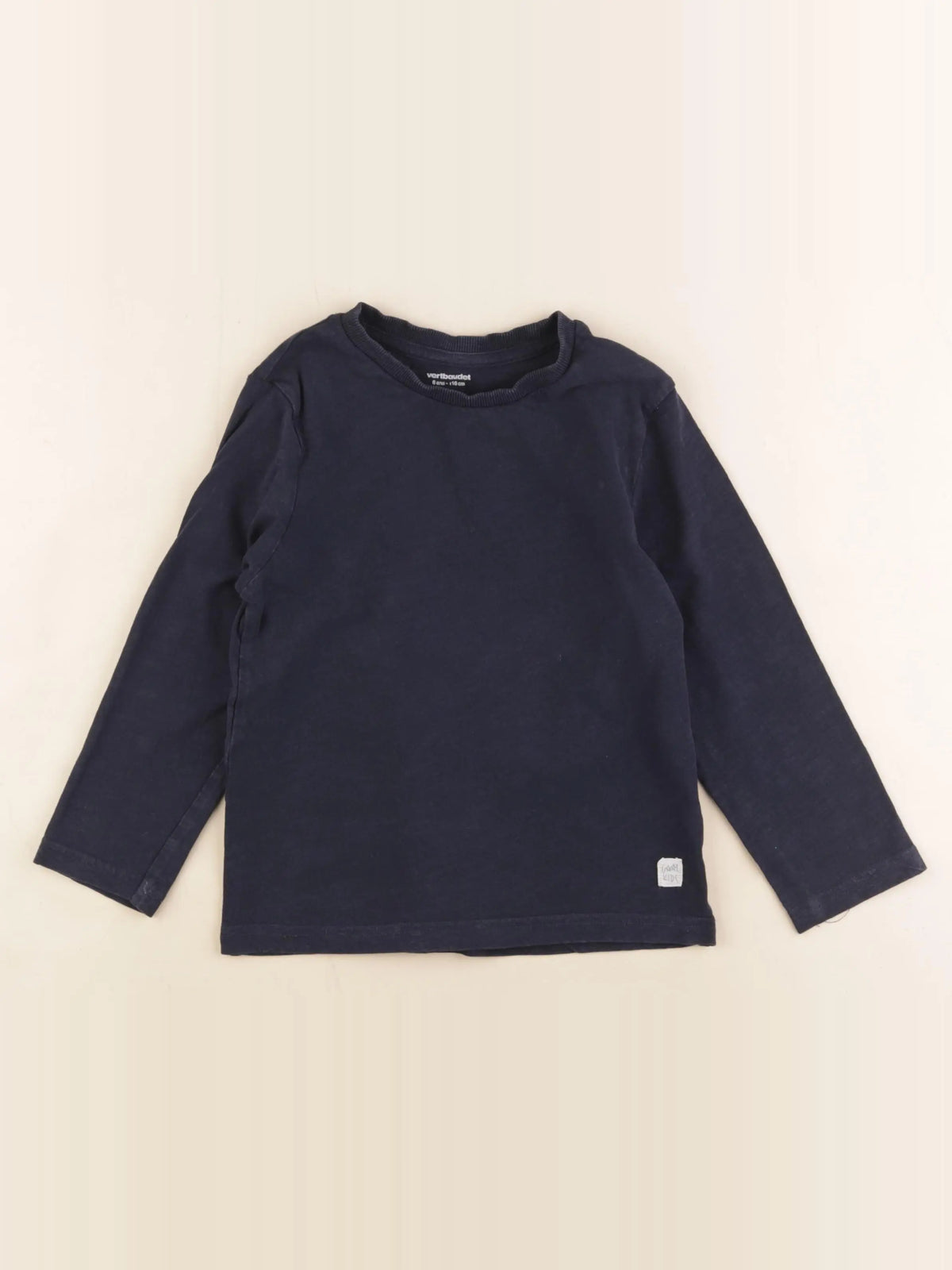 Vertbaudet - tee-shirt bleu - 6 ans