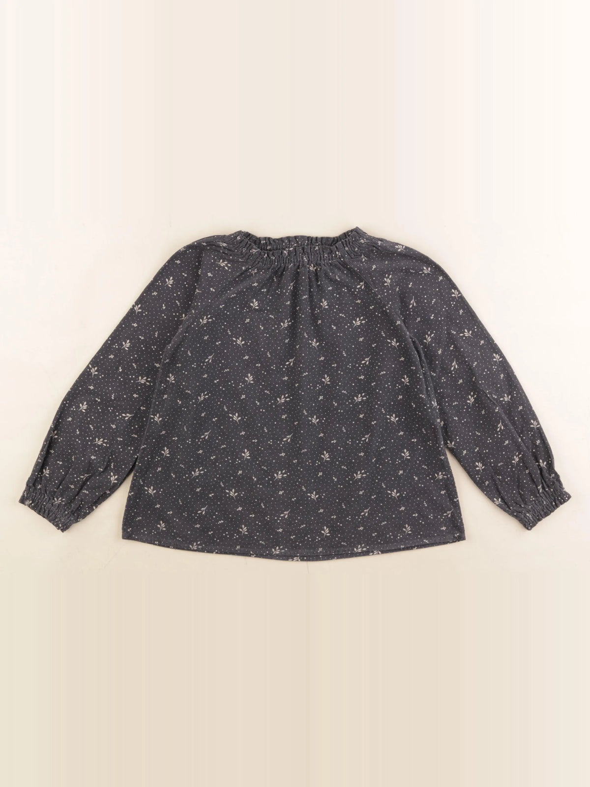 Vertbaudet - blouse gris - 6 ans