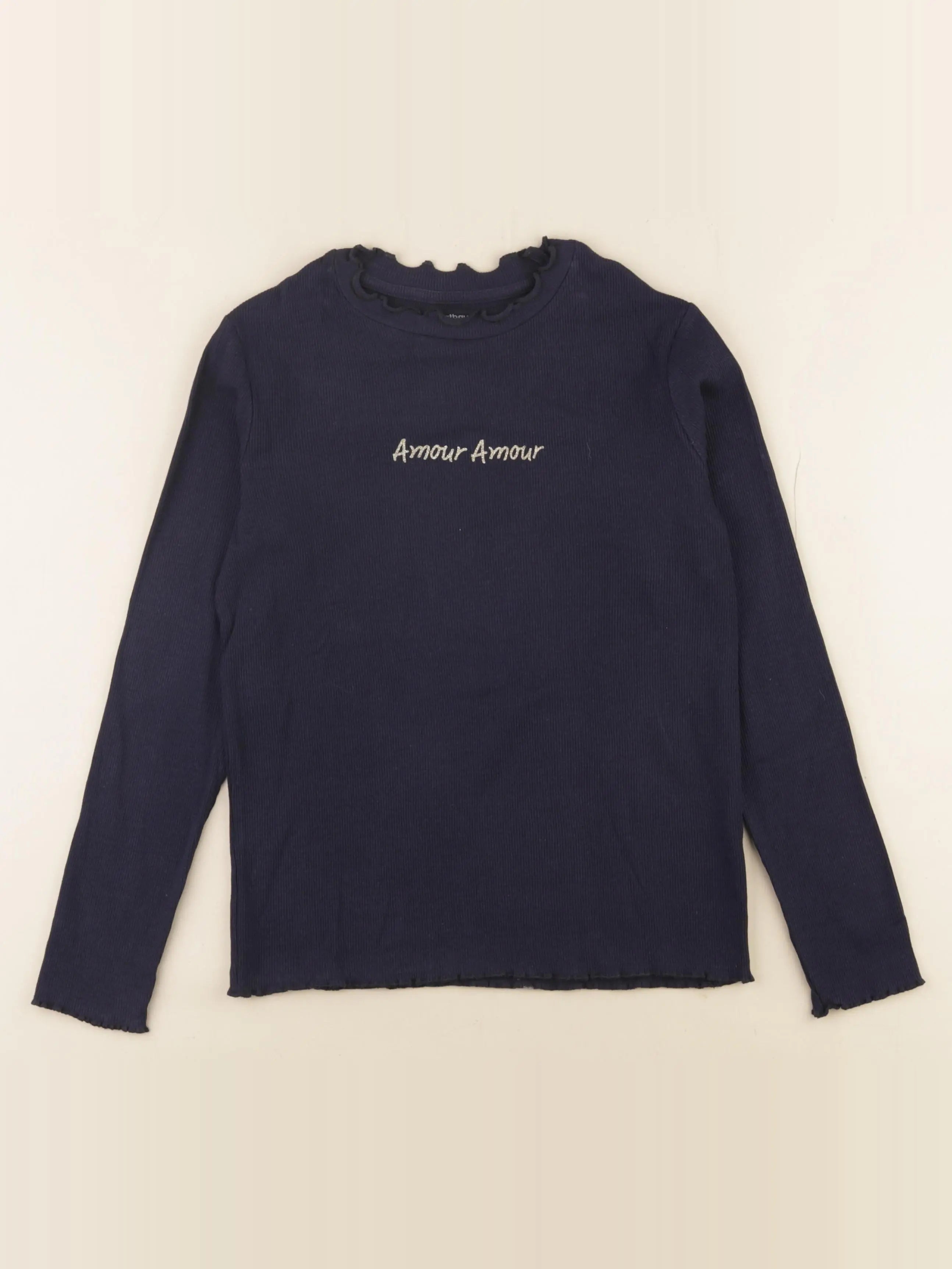 Vertbaudet - tee-shirt bleu - 10 ans