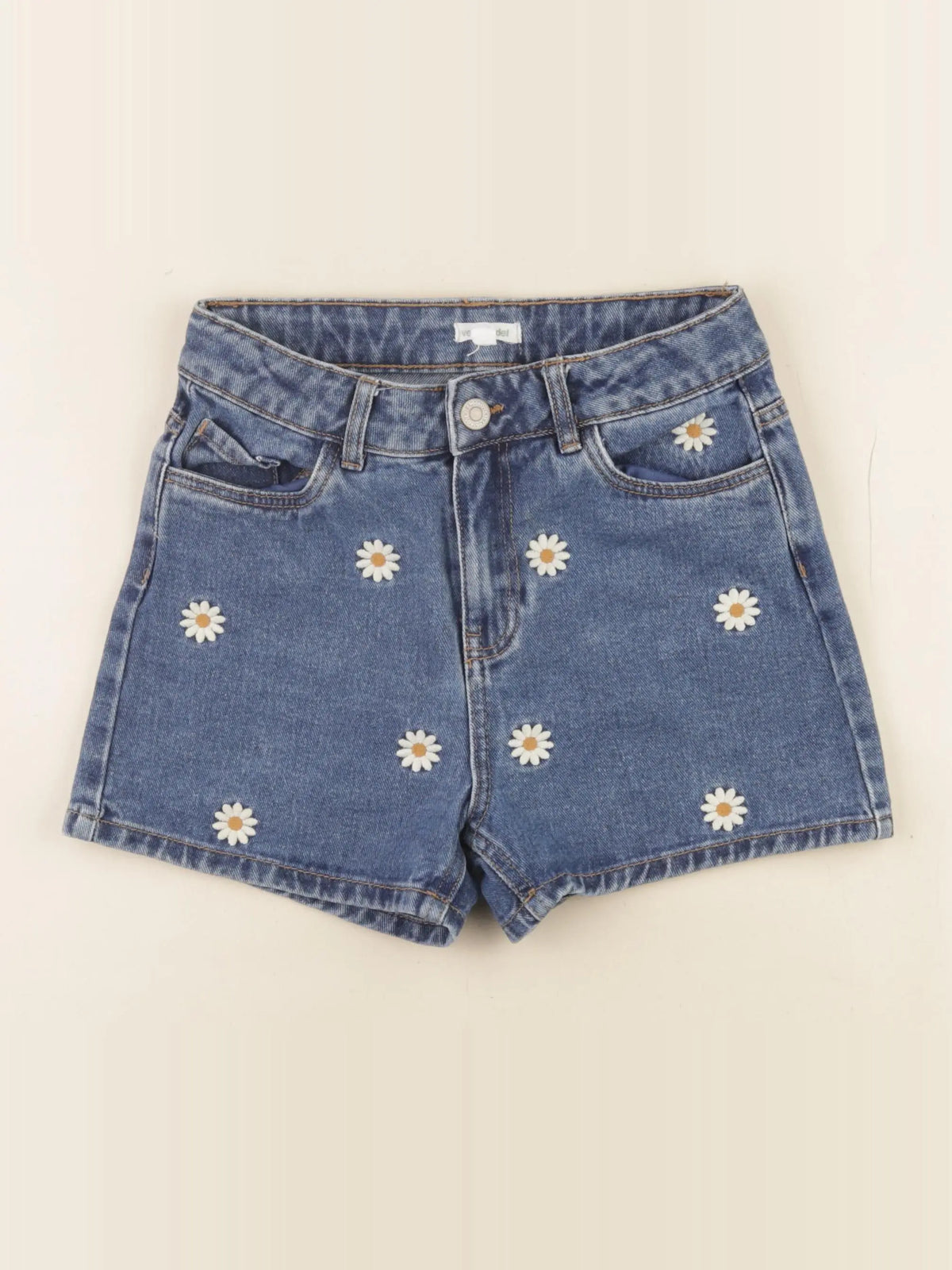 Vertbaudet - short bleu - 10 ans