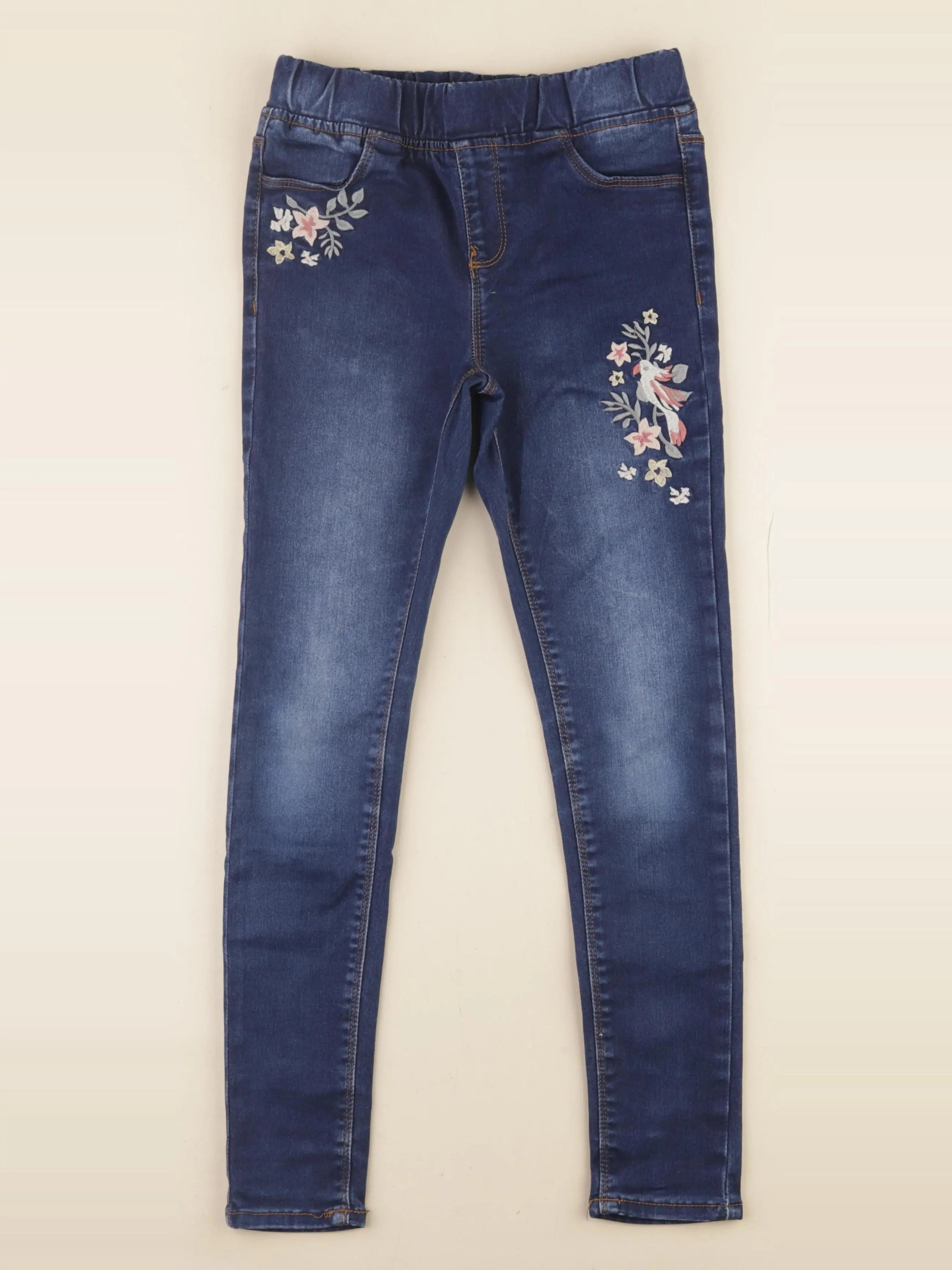 Vertbaudet - legging bleu - 10 ans