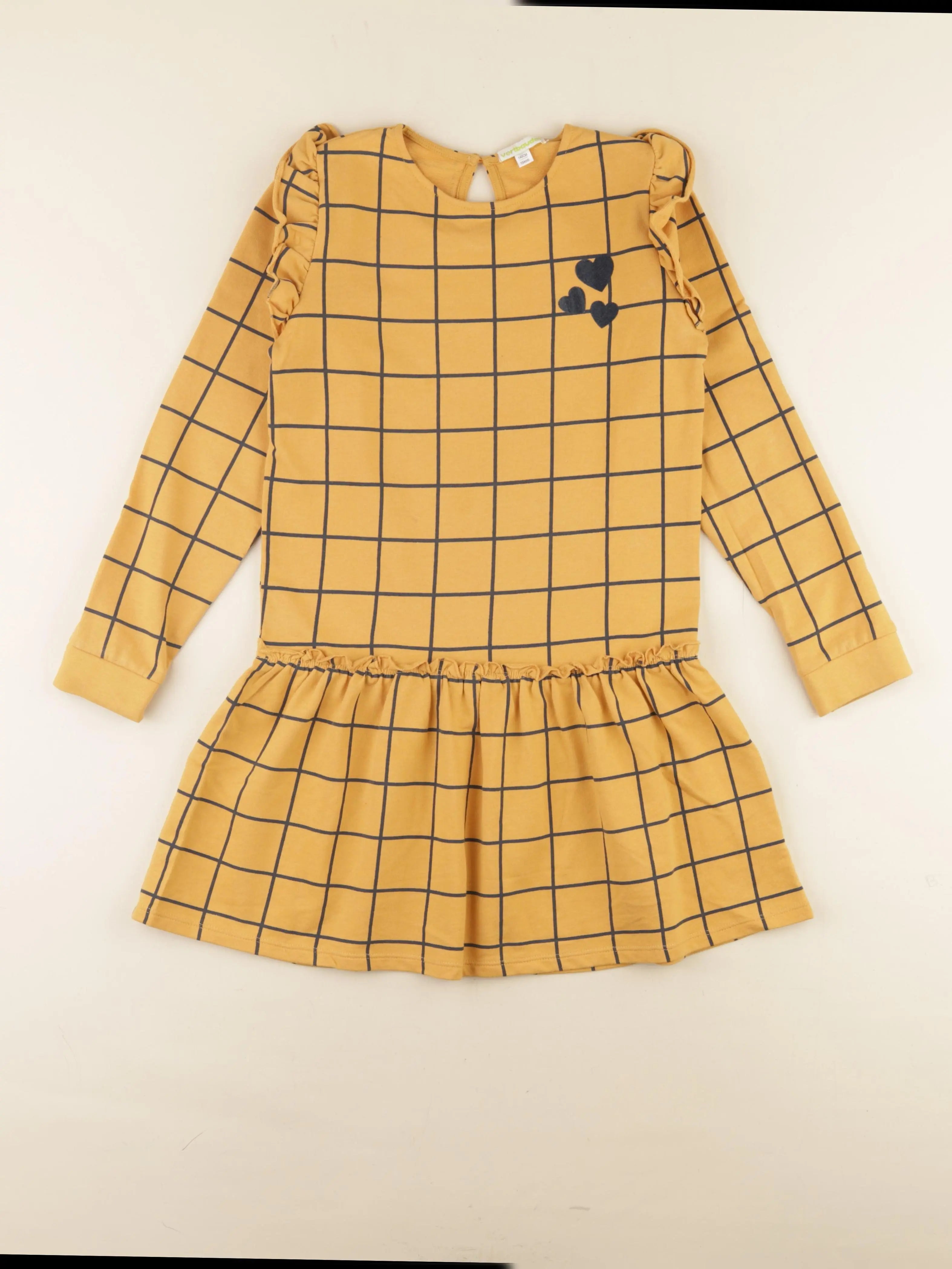 Vertbaudet - robe jaune - 10 ans