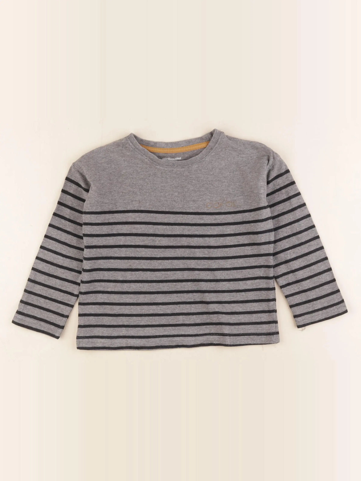 Vertbaudet - tee-shirt gris - 4 ans