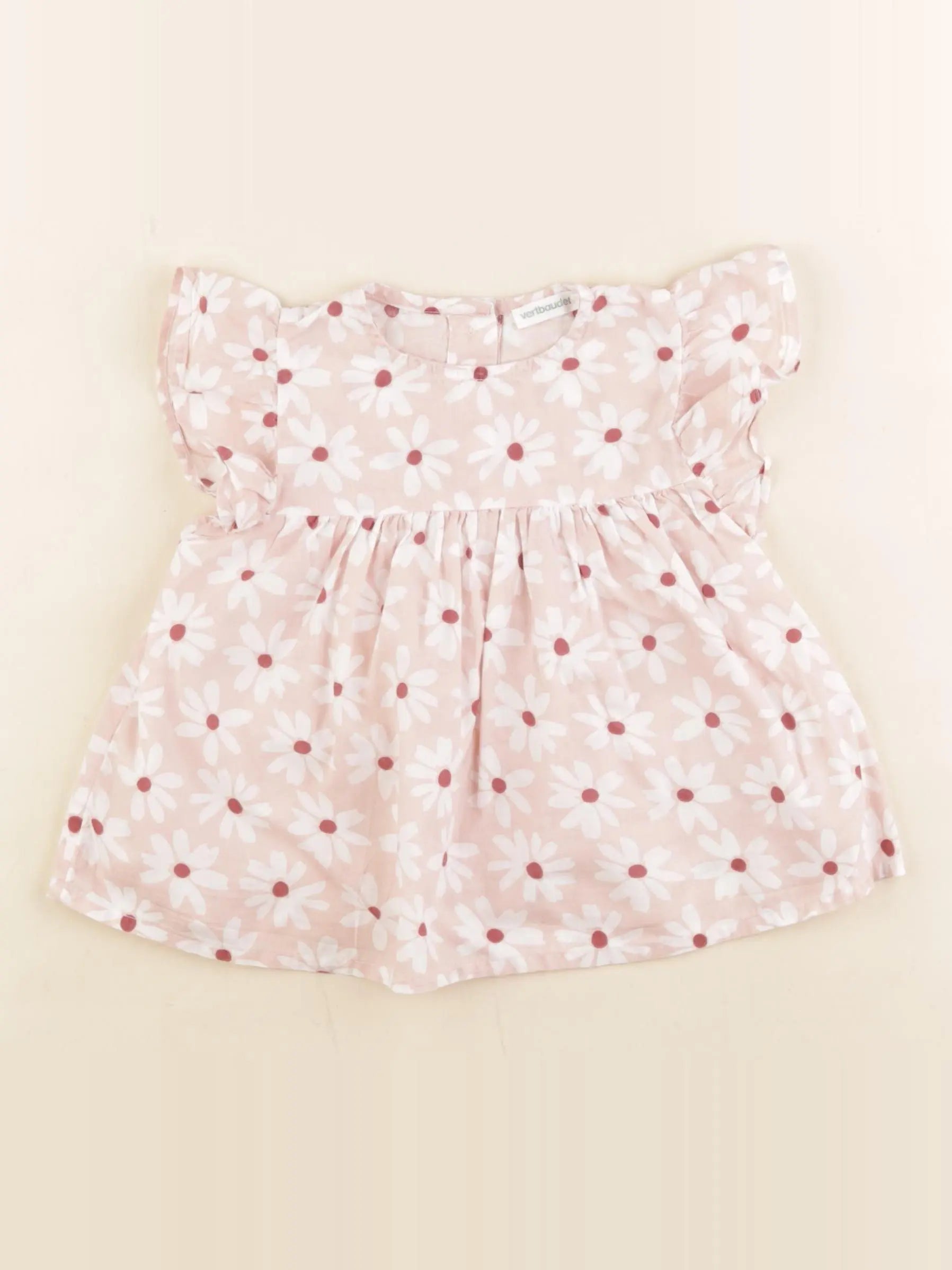 Vertbaudet - blouse rose - 3 ans