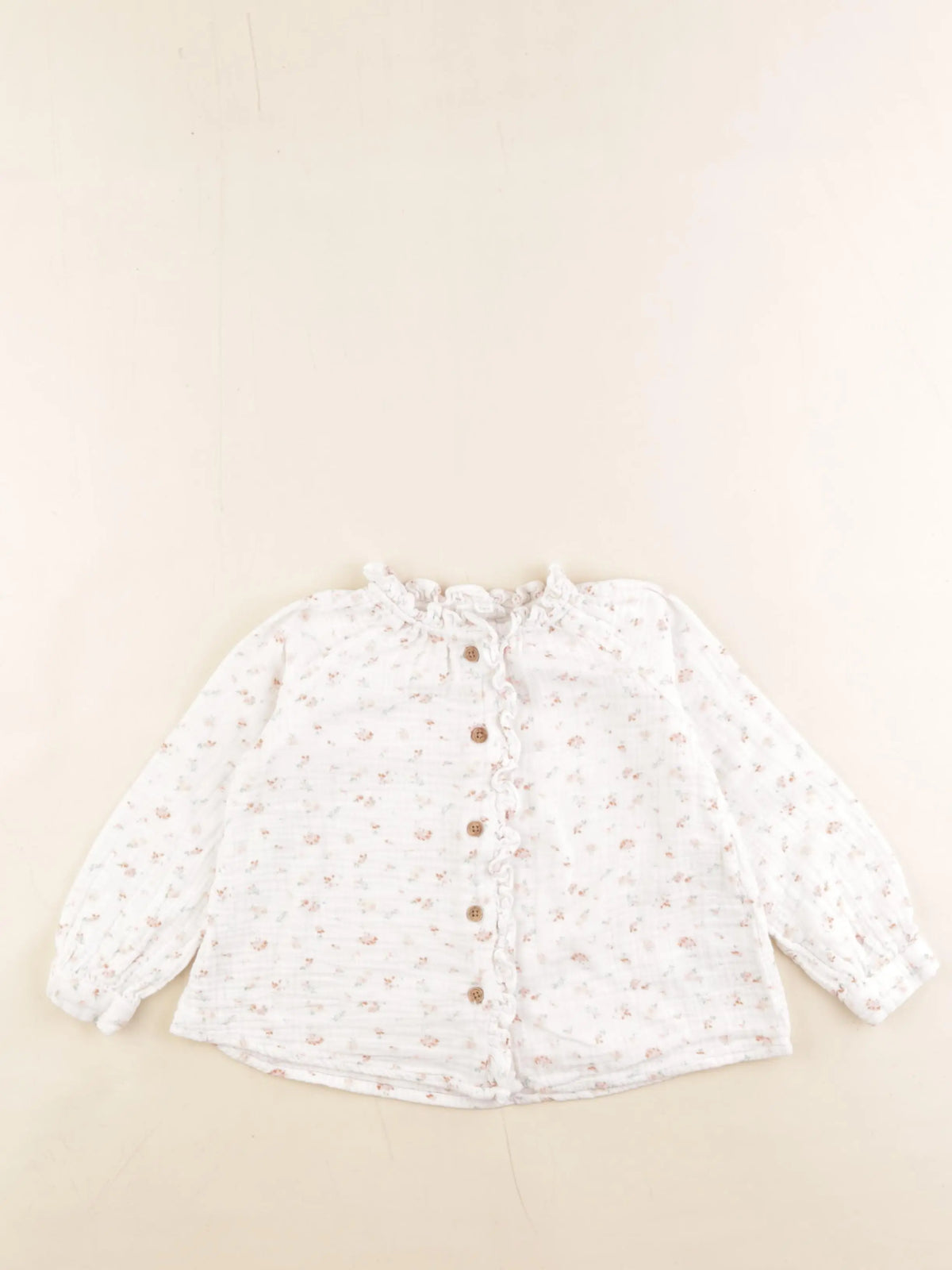 Vertbaudet - chemise multicolore - 3 ans