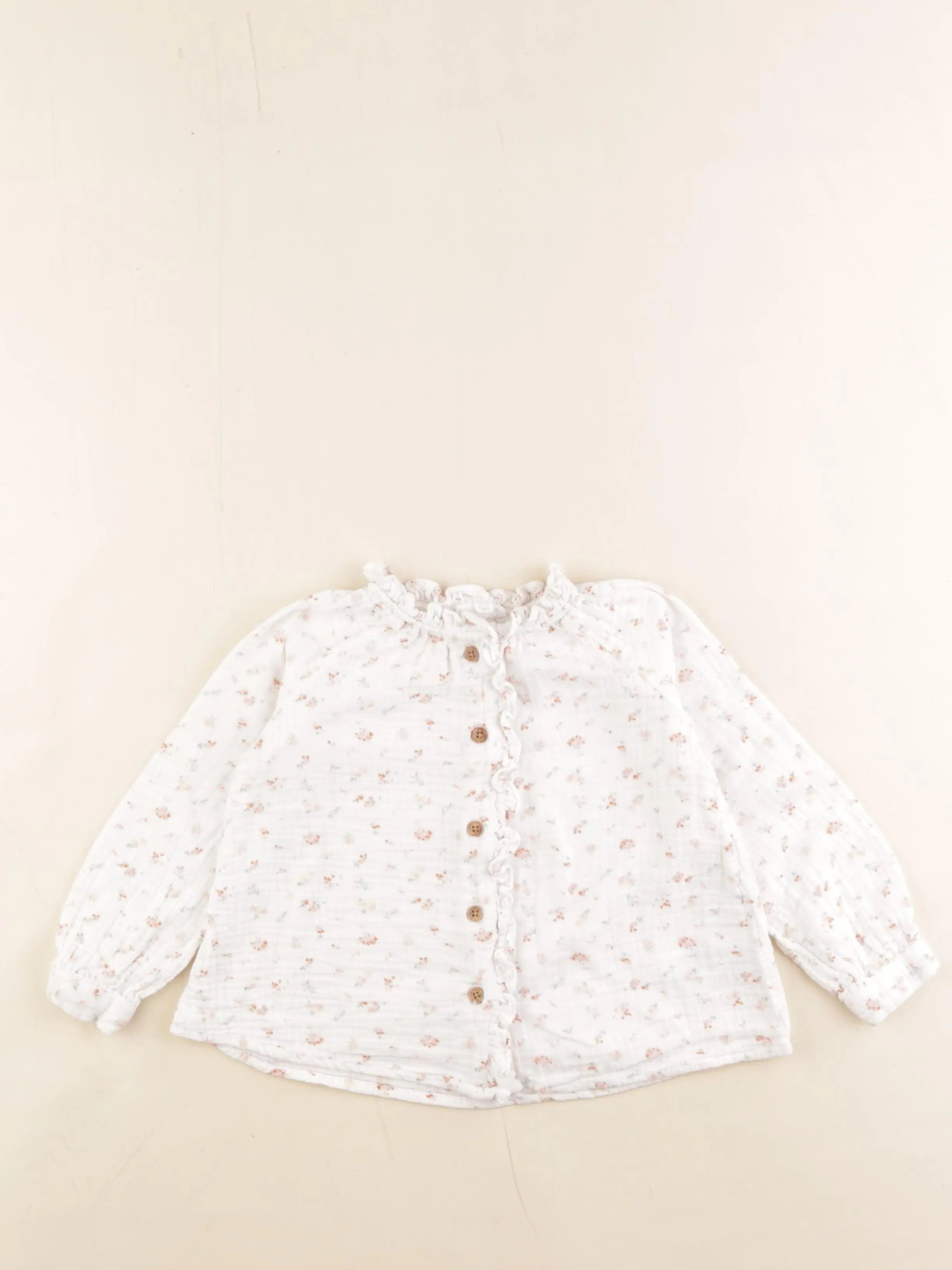 Vertbaudet - chemise multicolore - 3 ans