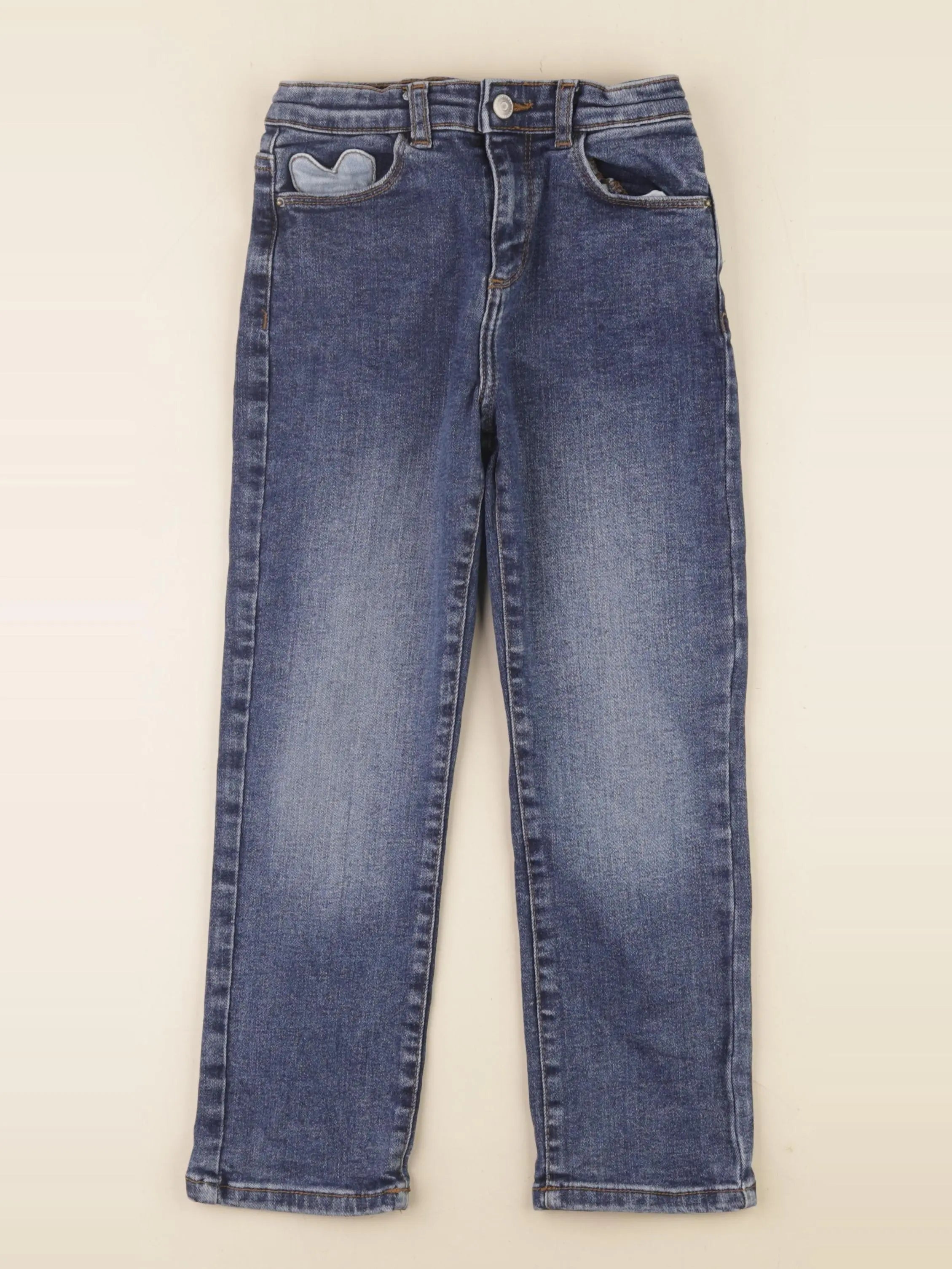 Vertbaudet - jean bleu - 7 ans
