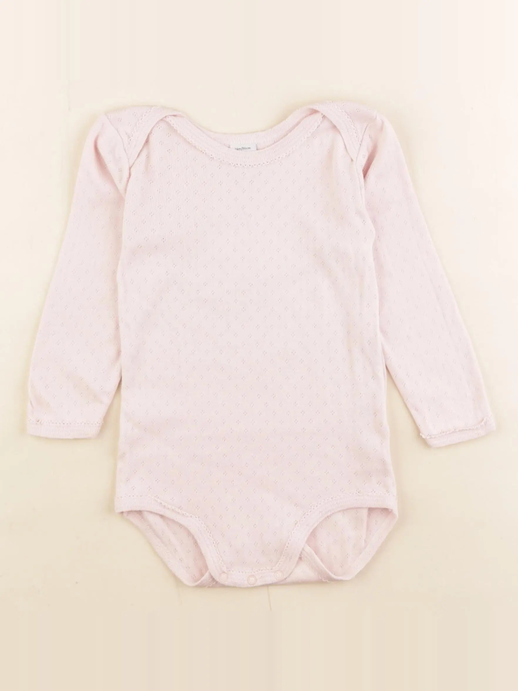 Petit Bateau - body rose - 24 mois