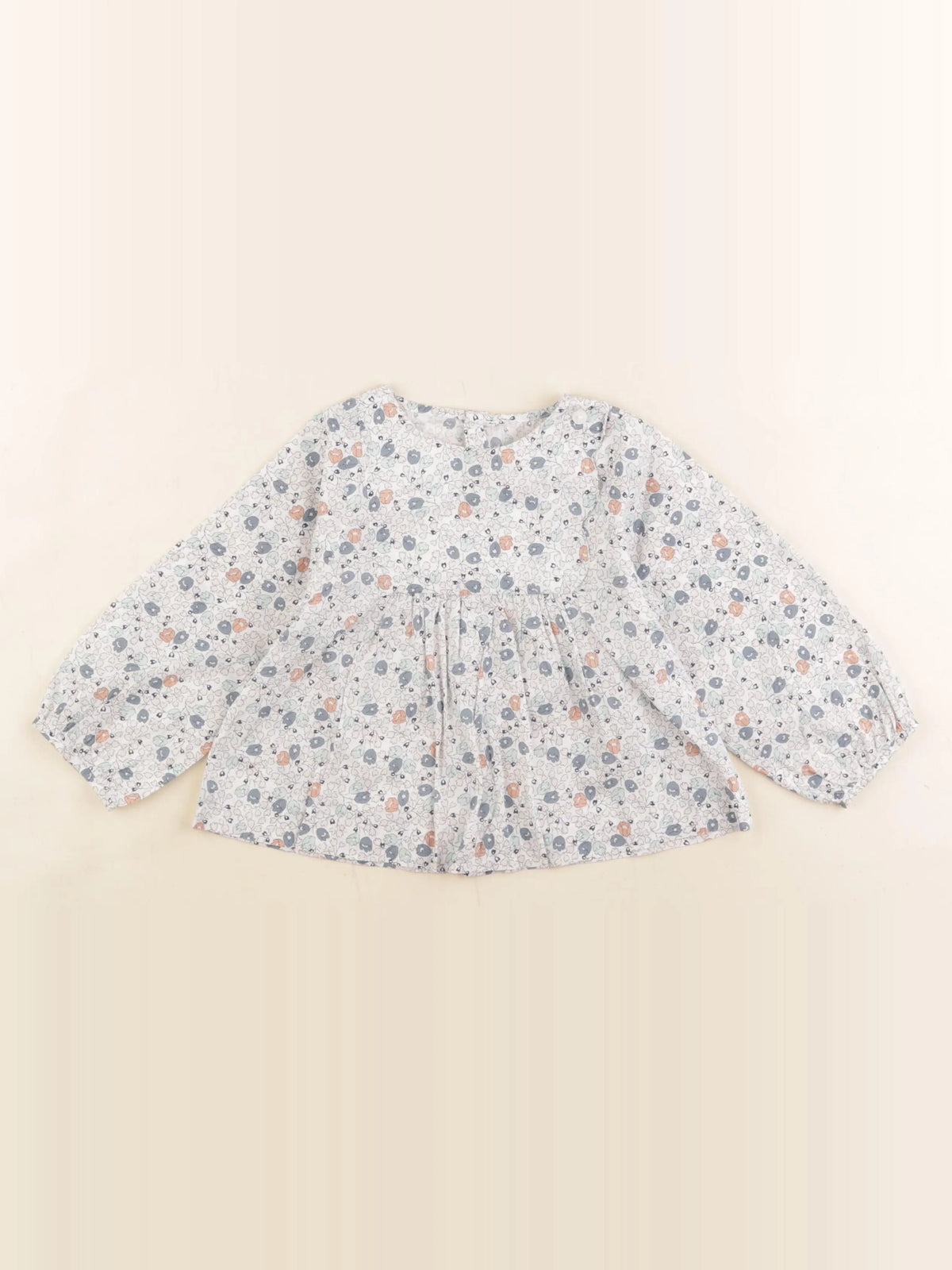 Jacadi - blouse liberty multicolore - 24 mois