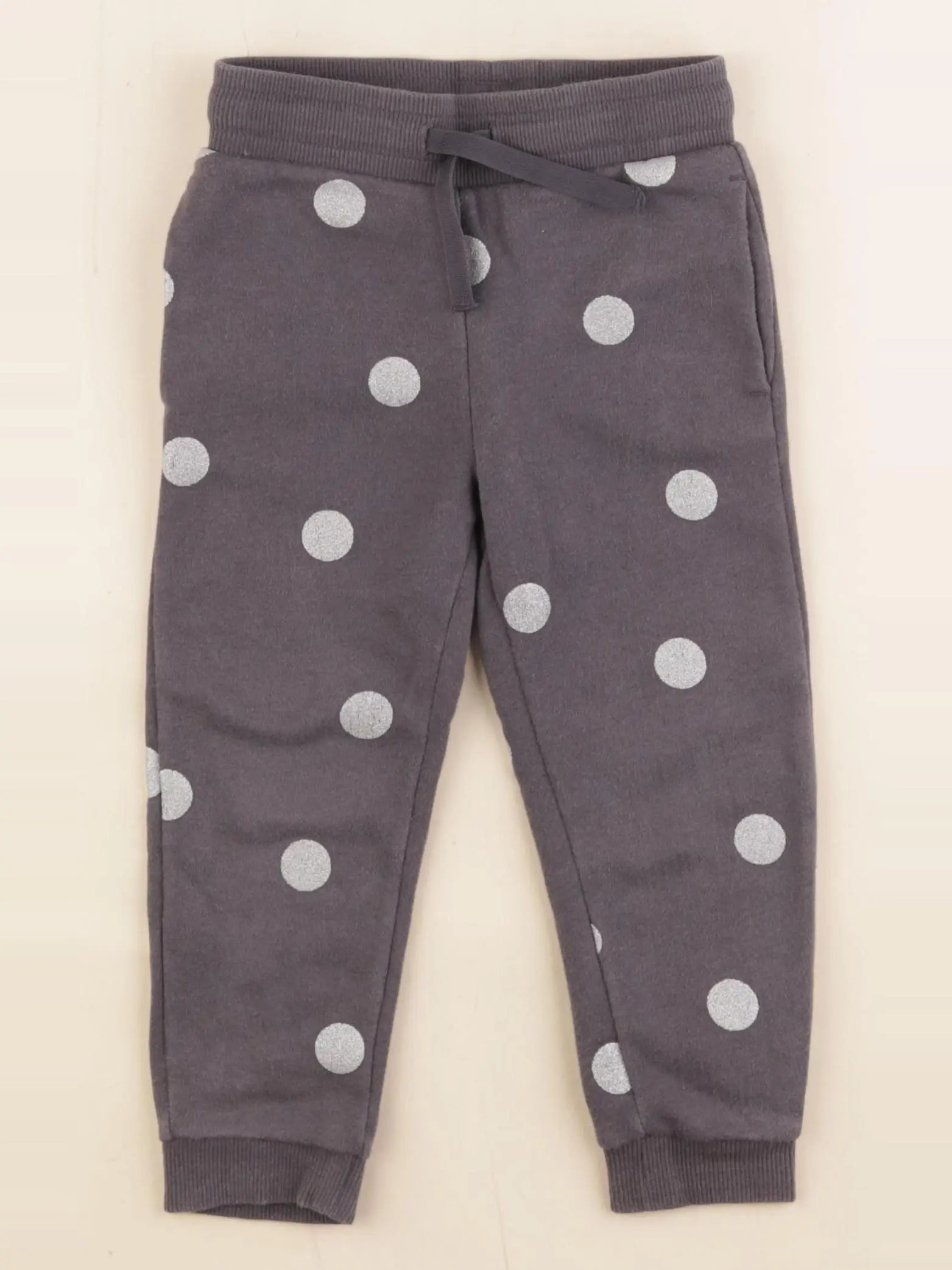 H&M - jogging gris, argent - 2 ans