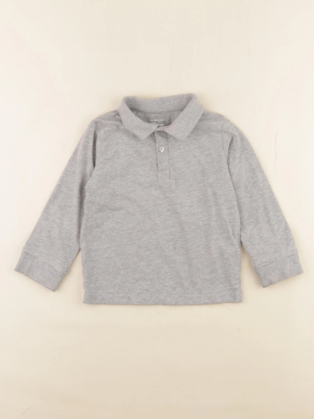 Vertbaudet - tee-shirt gris - 4 ans