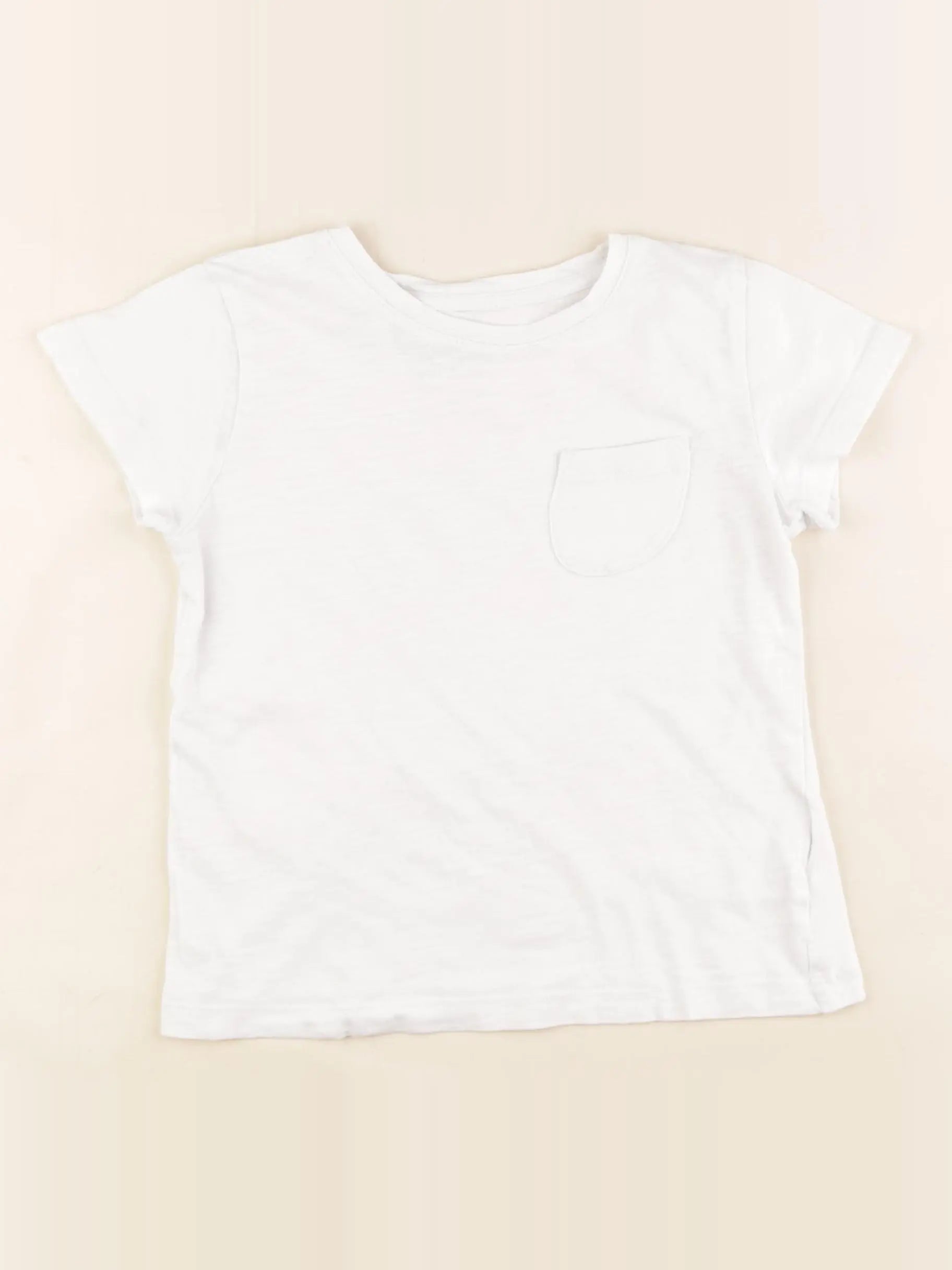 Monoprix - tee-shirt blanc - 6 ans