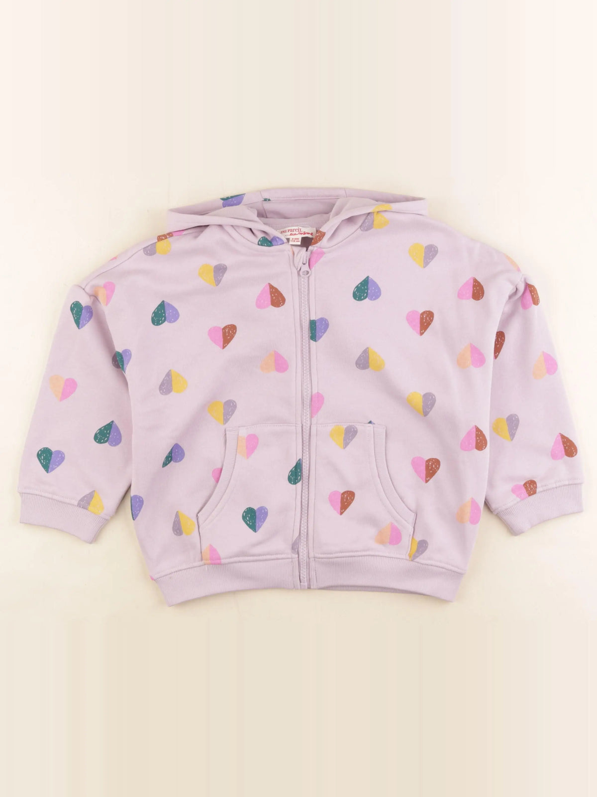 DPAM - sweat rose - 6 ans