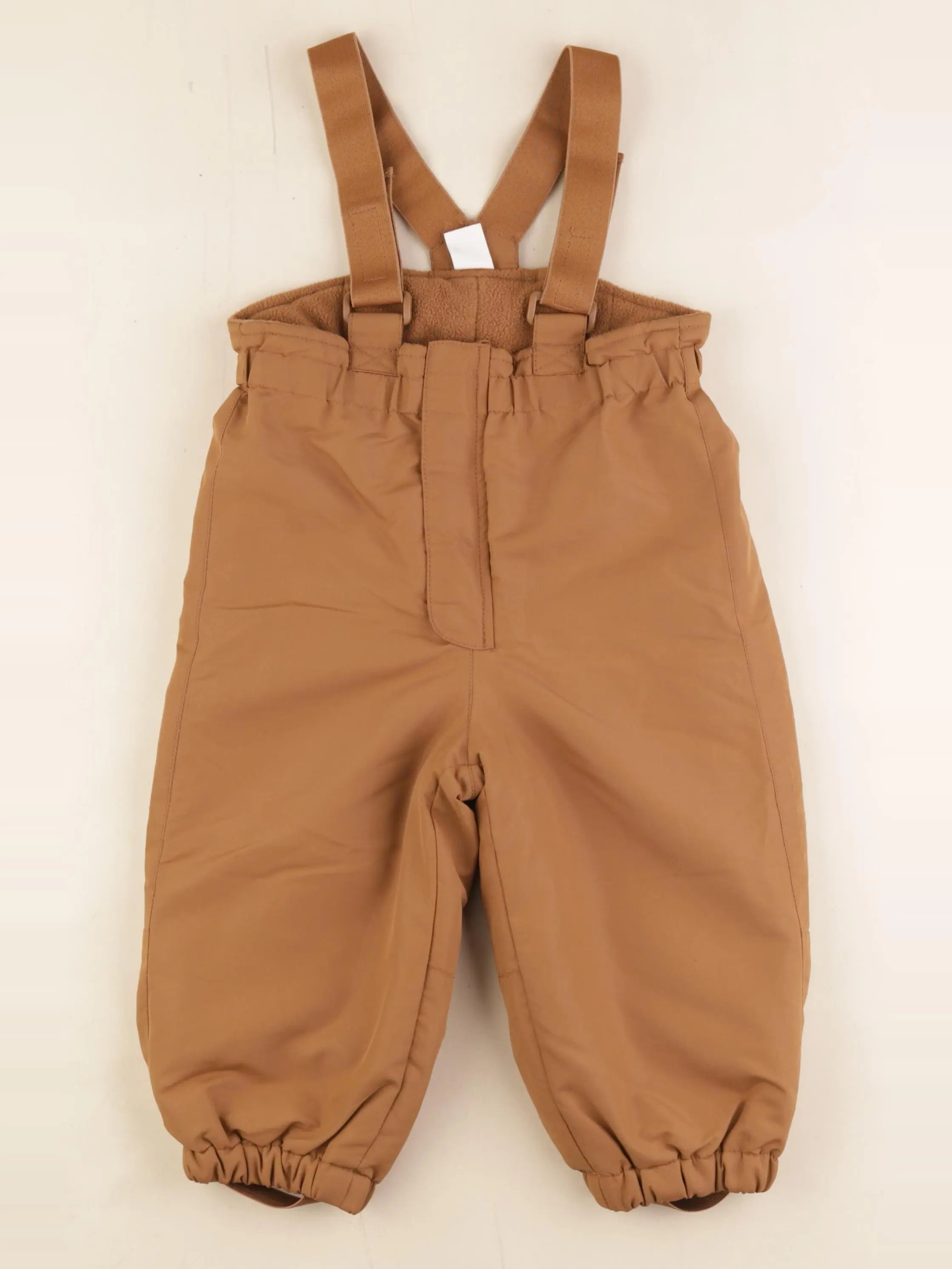H&M - pantalon de ski marron - 12/18 mois