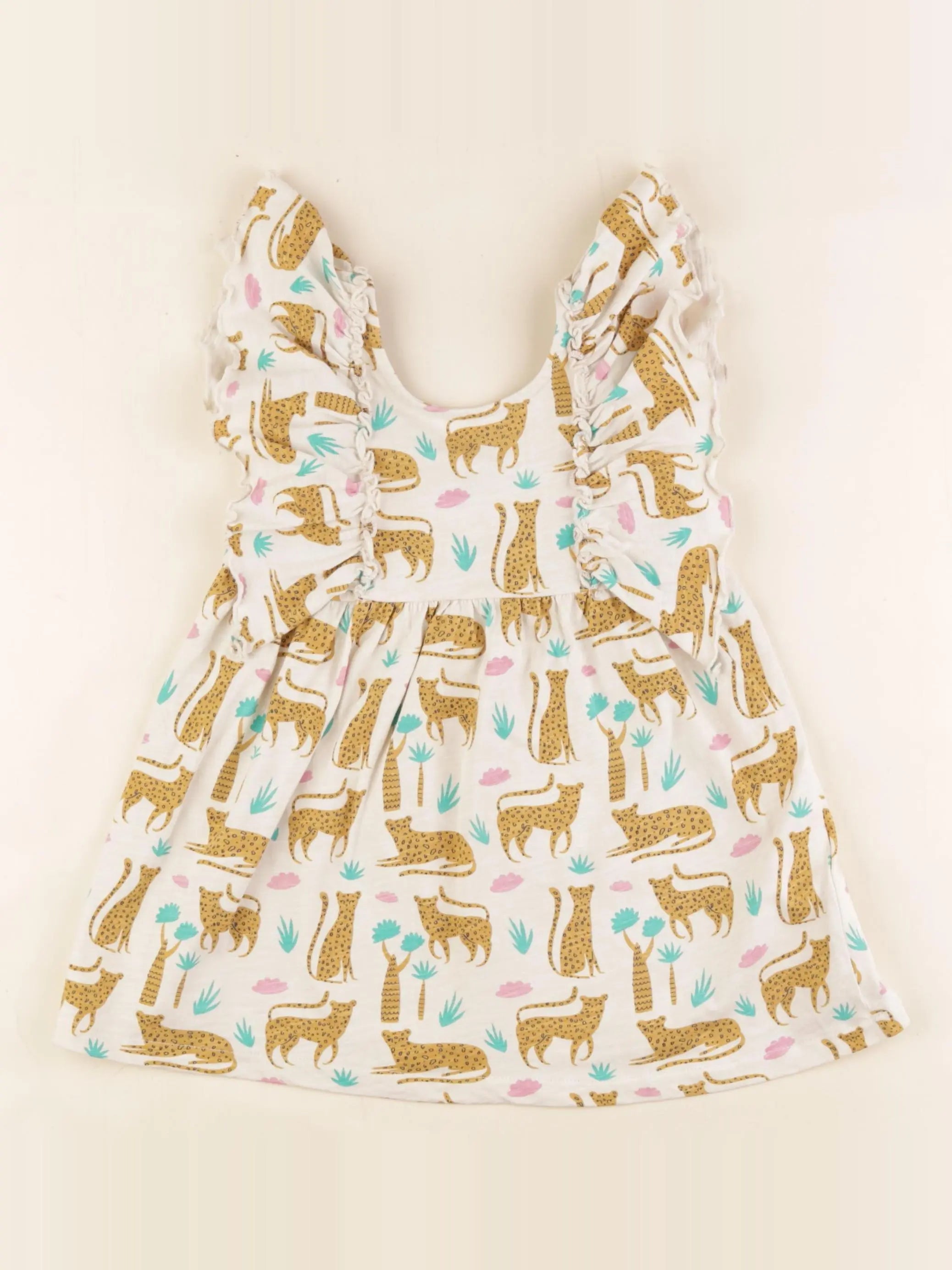 La Redoute - robe multicolore - 2 ans