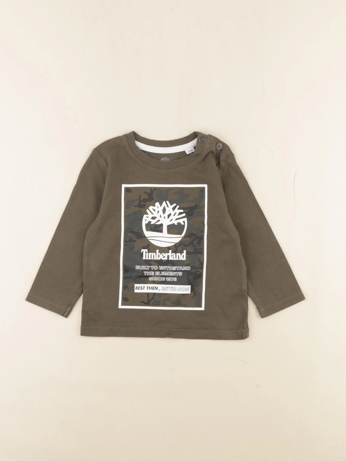 Timberland - tee-shirt vert - 2 ans