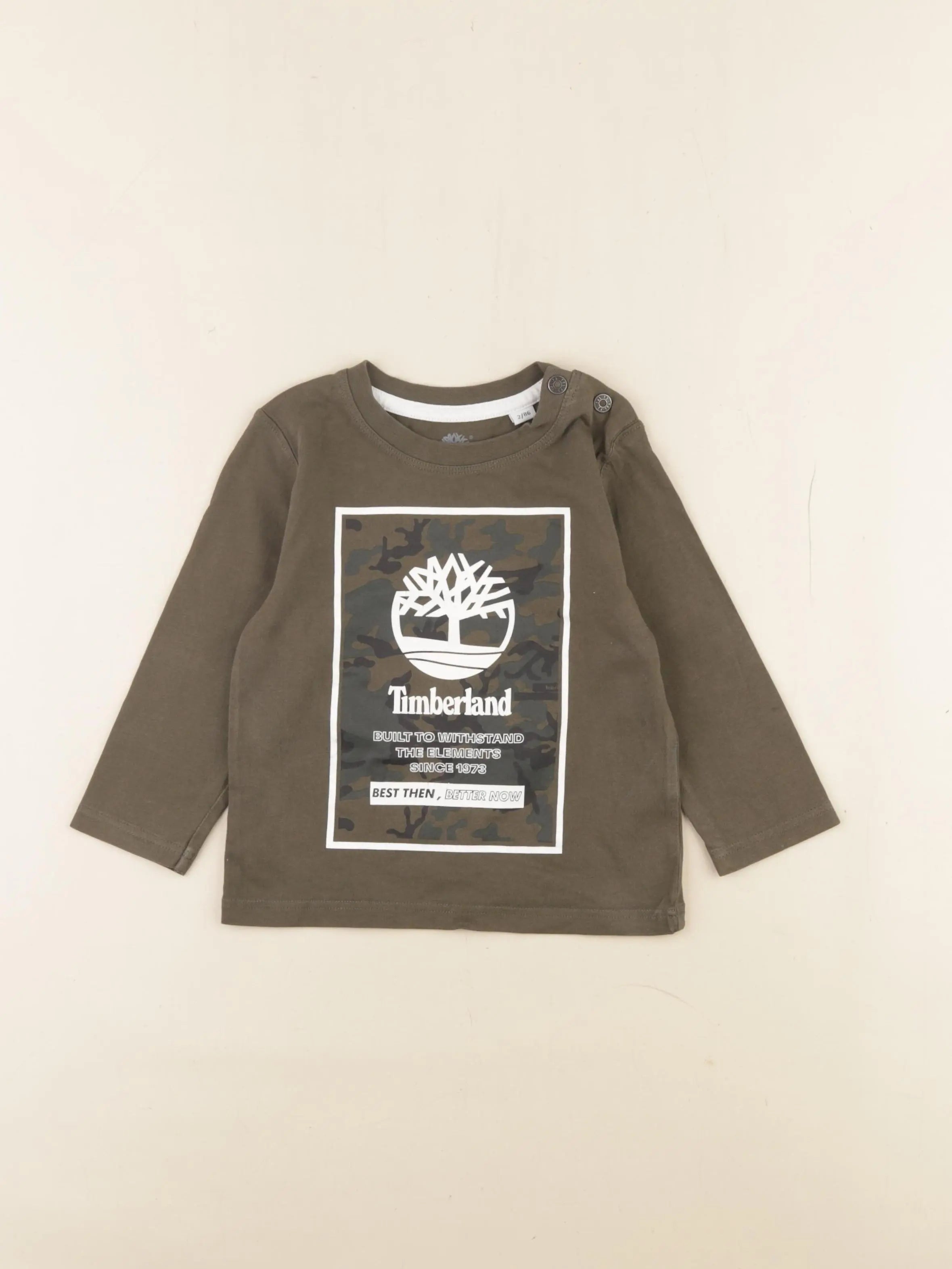 Timberland - tee-shirt vert - 2 ans