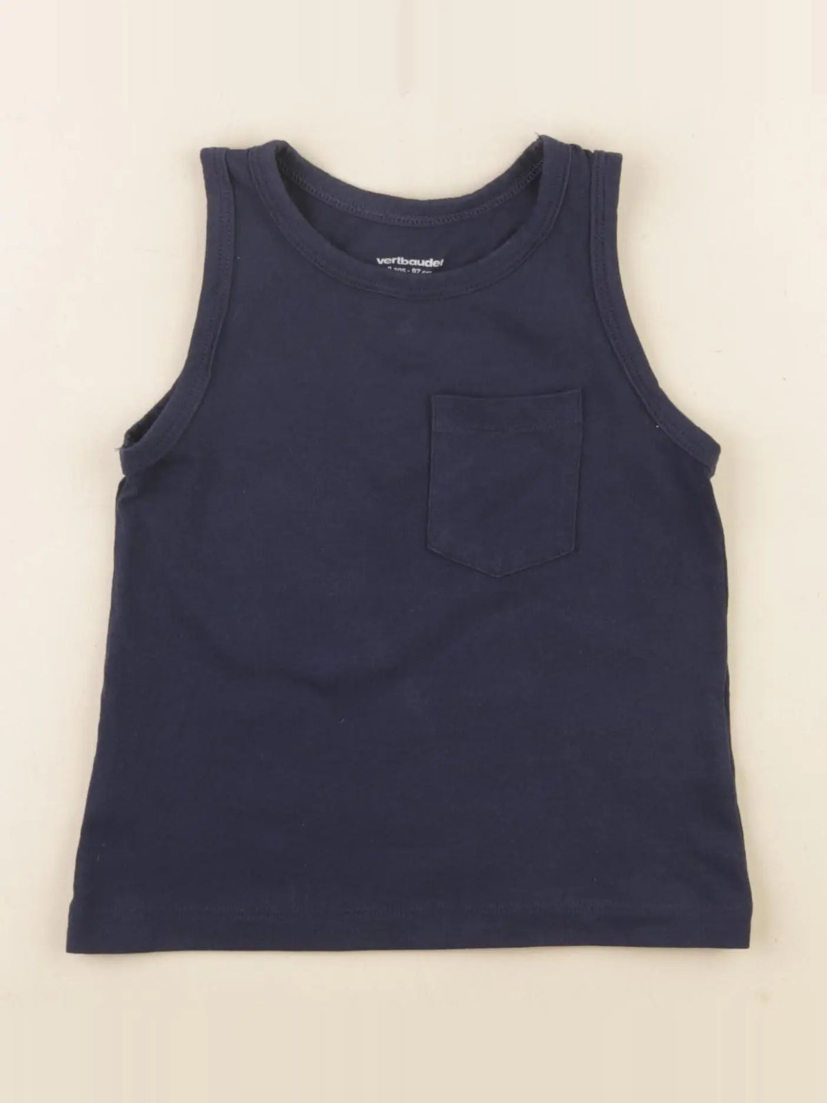 Vertbaudet - débardeur bleu - 3 ans