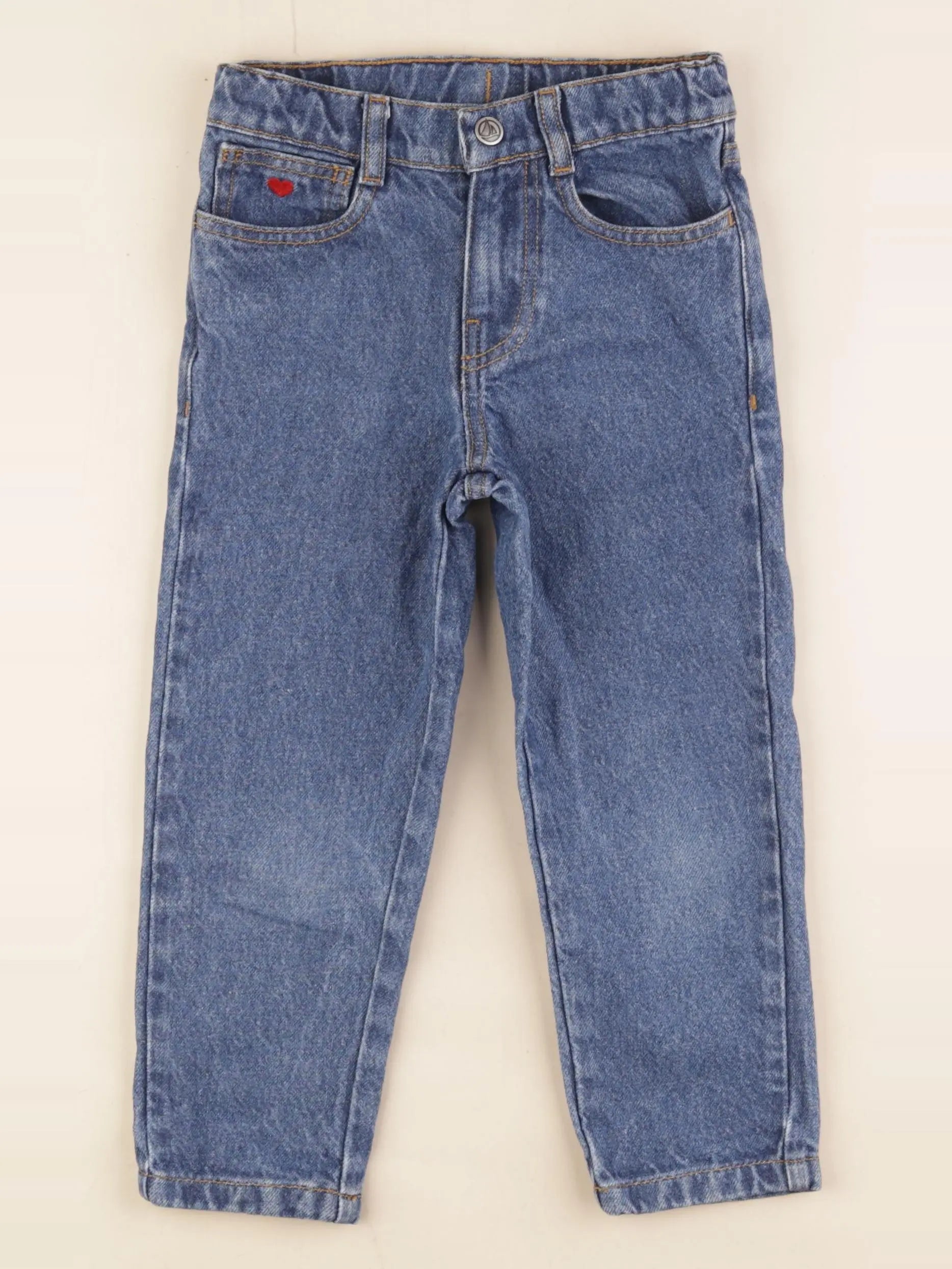 Petit Bateau - jean bleu - 5 ans