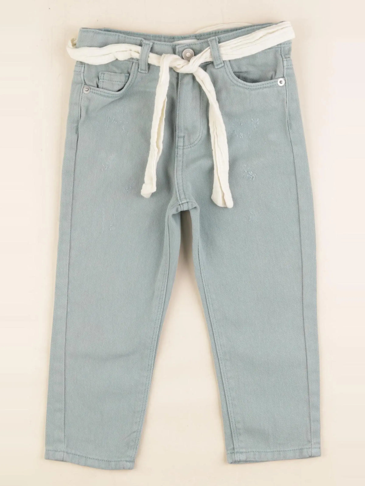 Vertbaudet - jean vert - 3 ans