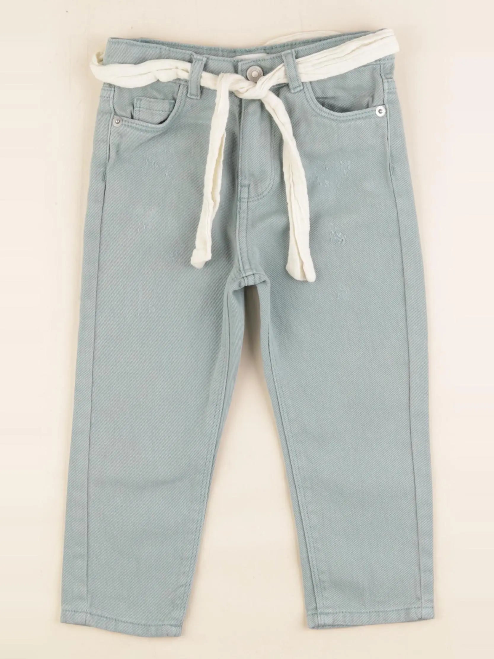 Vertbaudet - jean vert - 3 ans