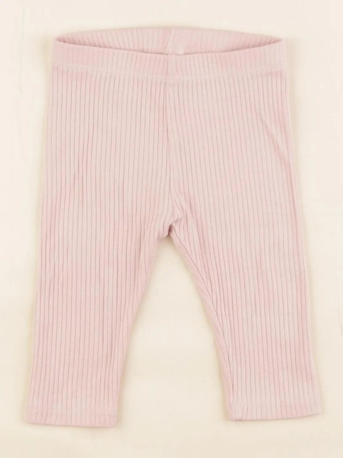 H&M - legging rose - 4/6 mois