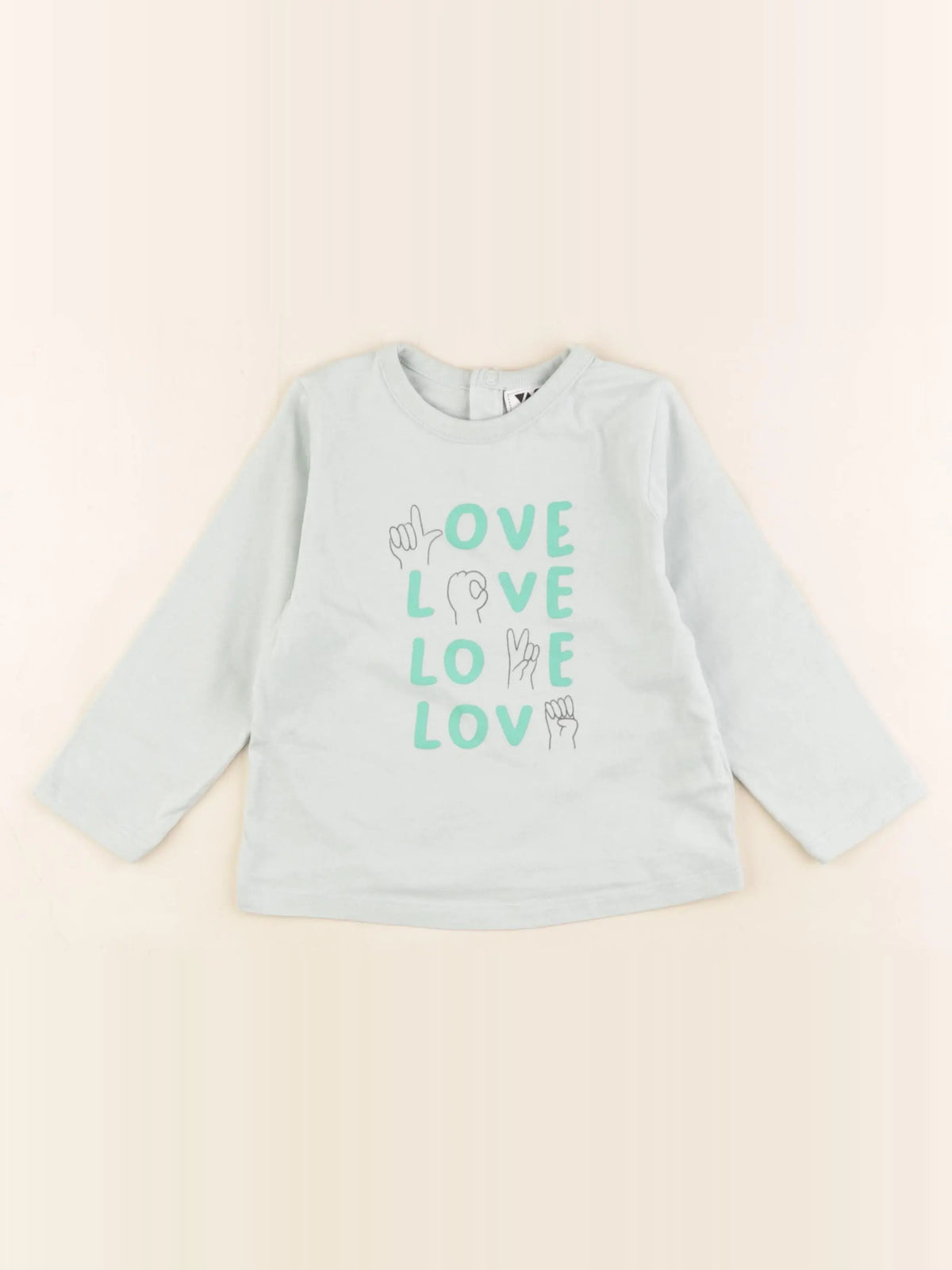 Tape à l'oeil - tee-shirt vert - 24 mois